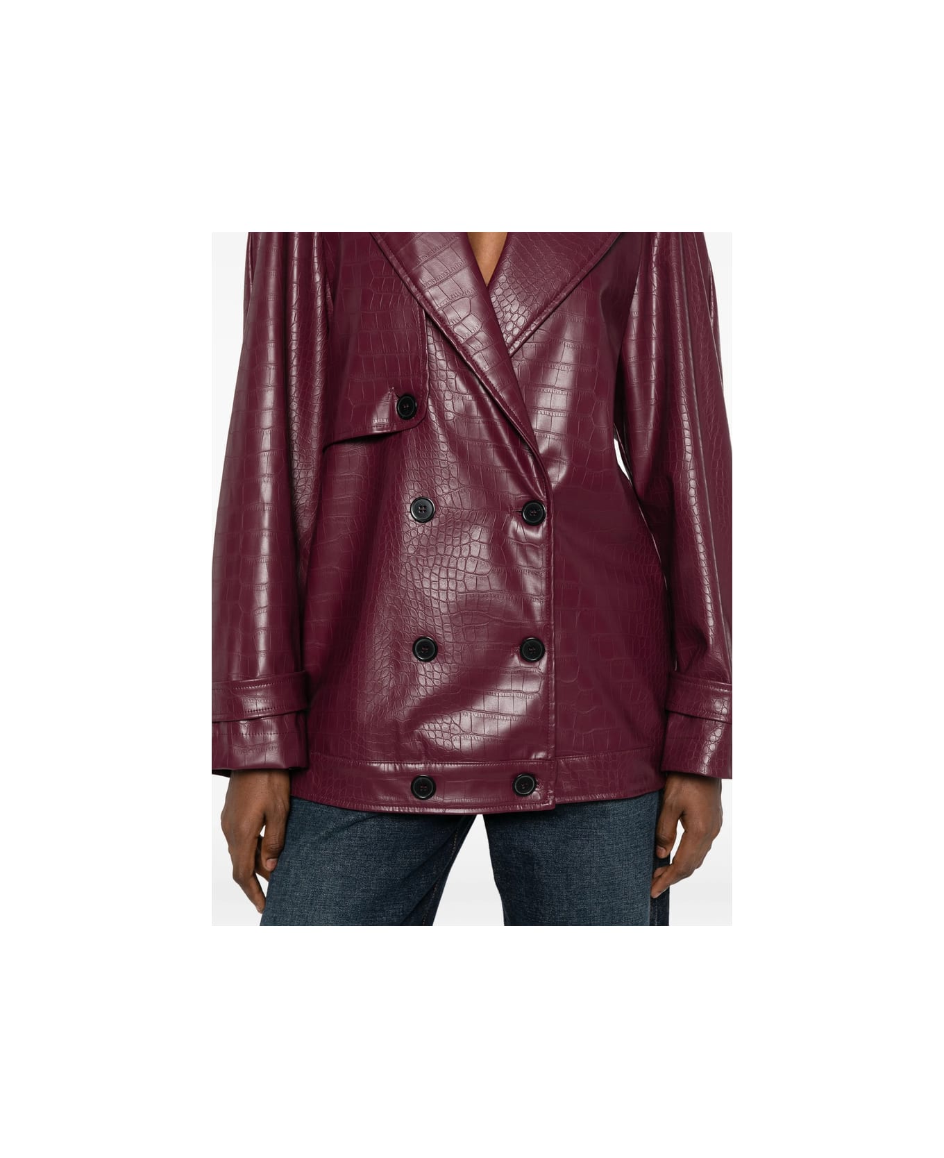 The Nina Studio Outerwear - RED