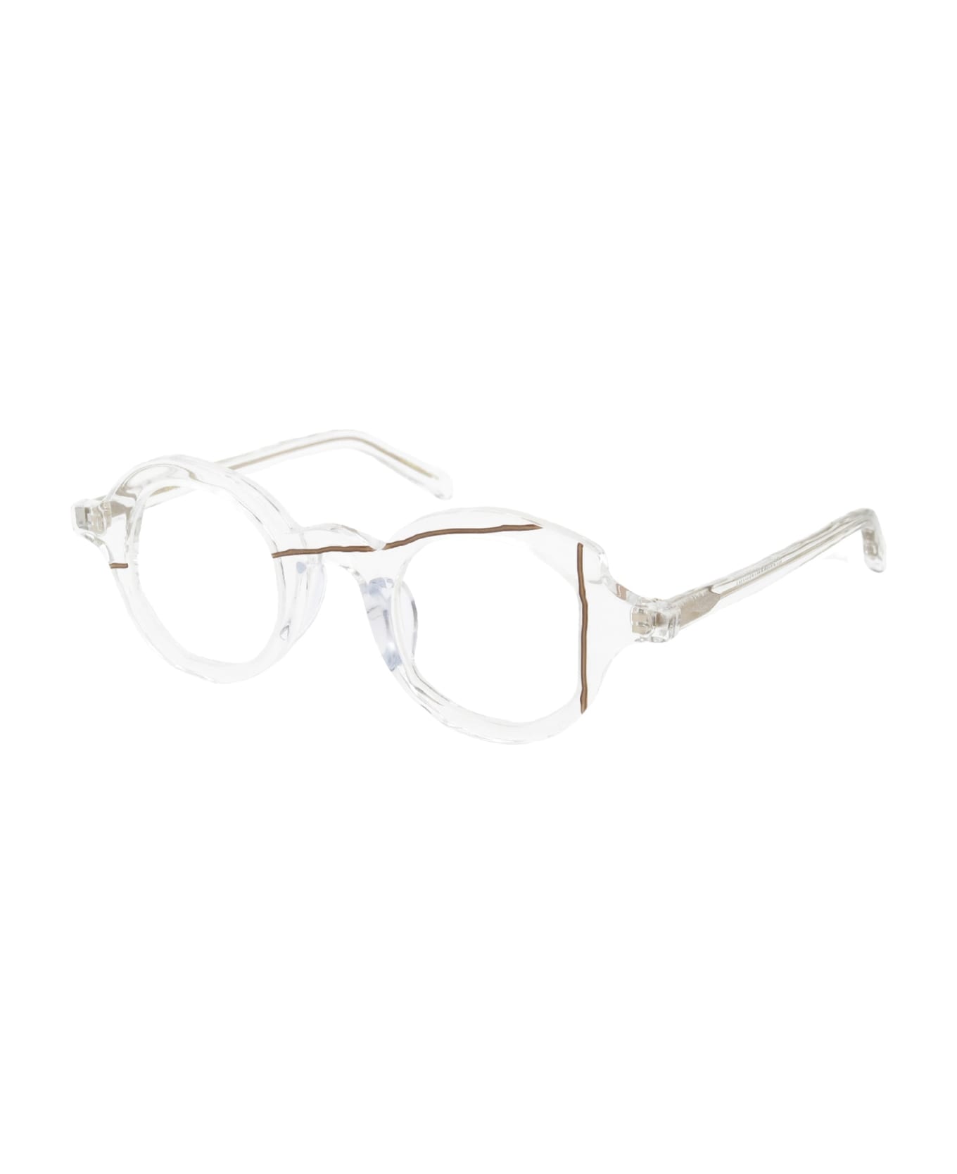Masahiro Maruyama MM/0079 NO.3 Eyewear - Clear _ Gold アイウェア