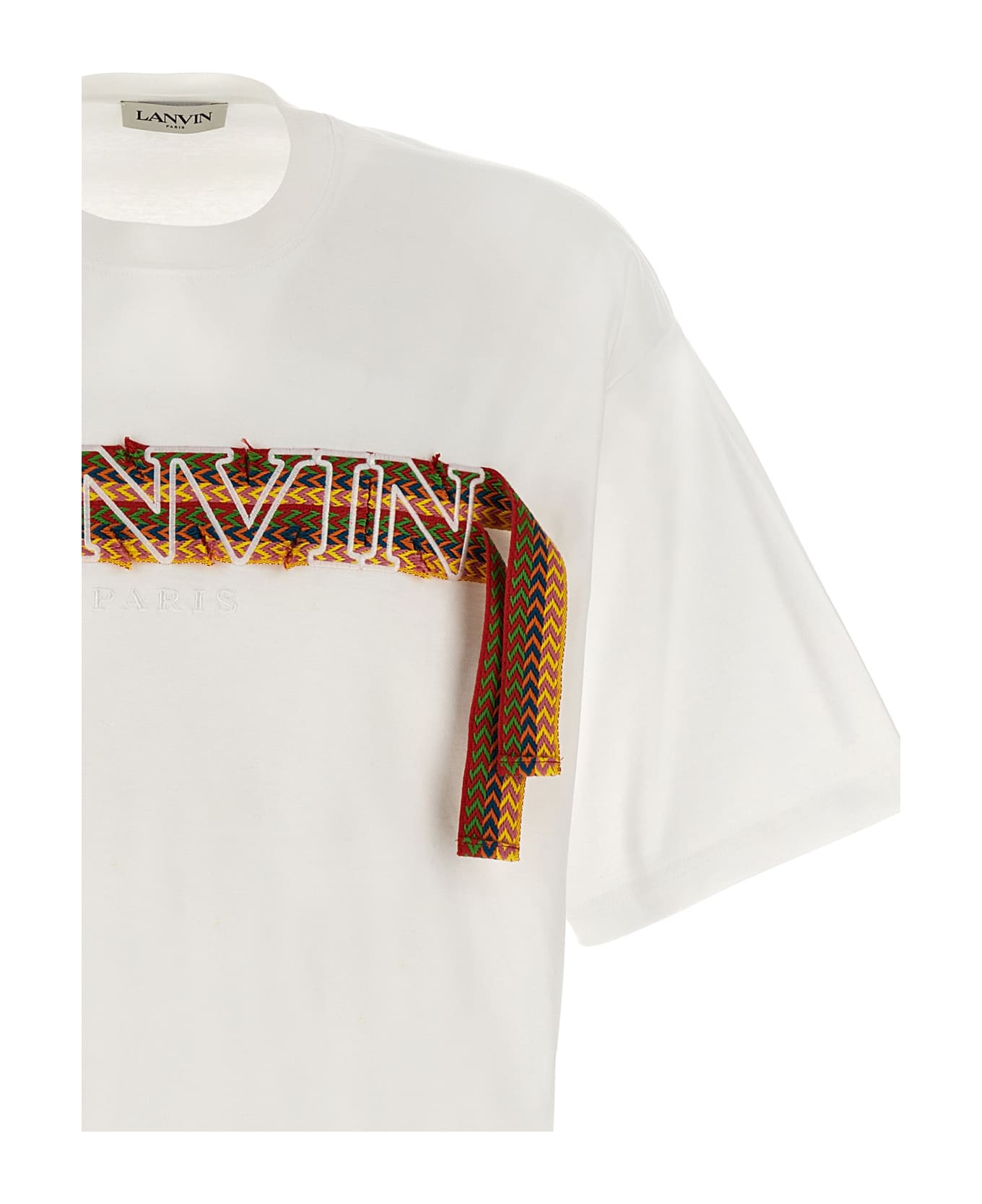 Lanvin 'curb Lace' T-shirt - White