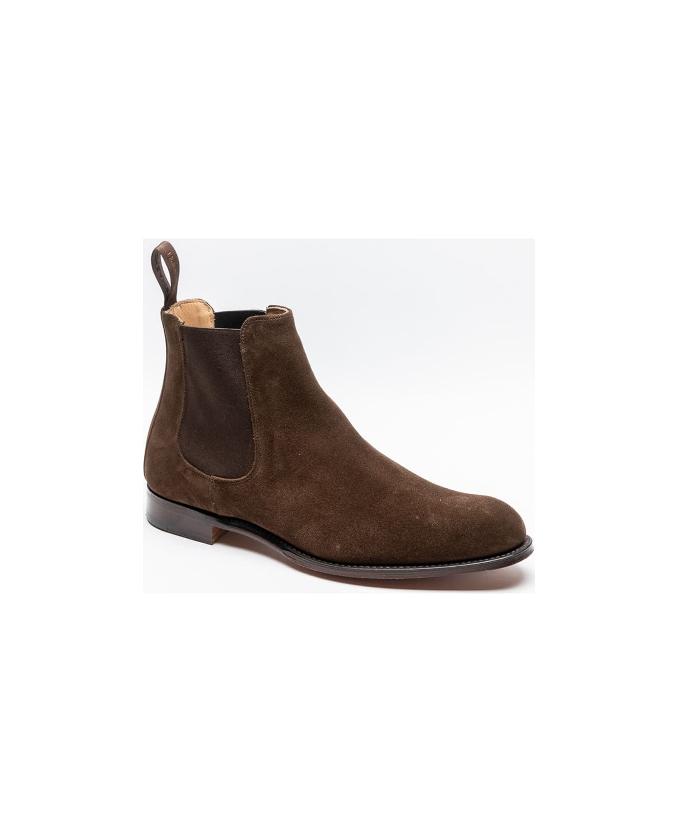 Cheaney Plough Suede Chelsea Boot - Marrone