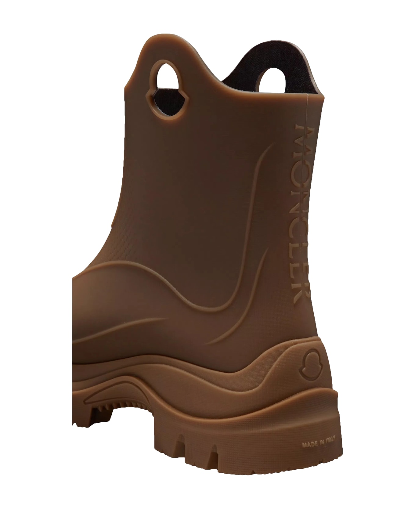 Moncler Misty Rubber Boots - brown ブーツ
