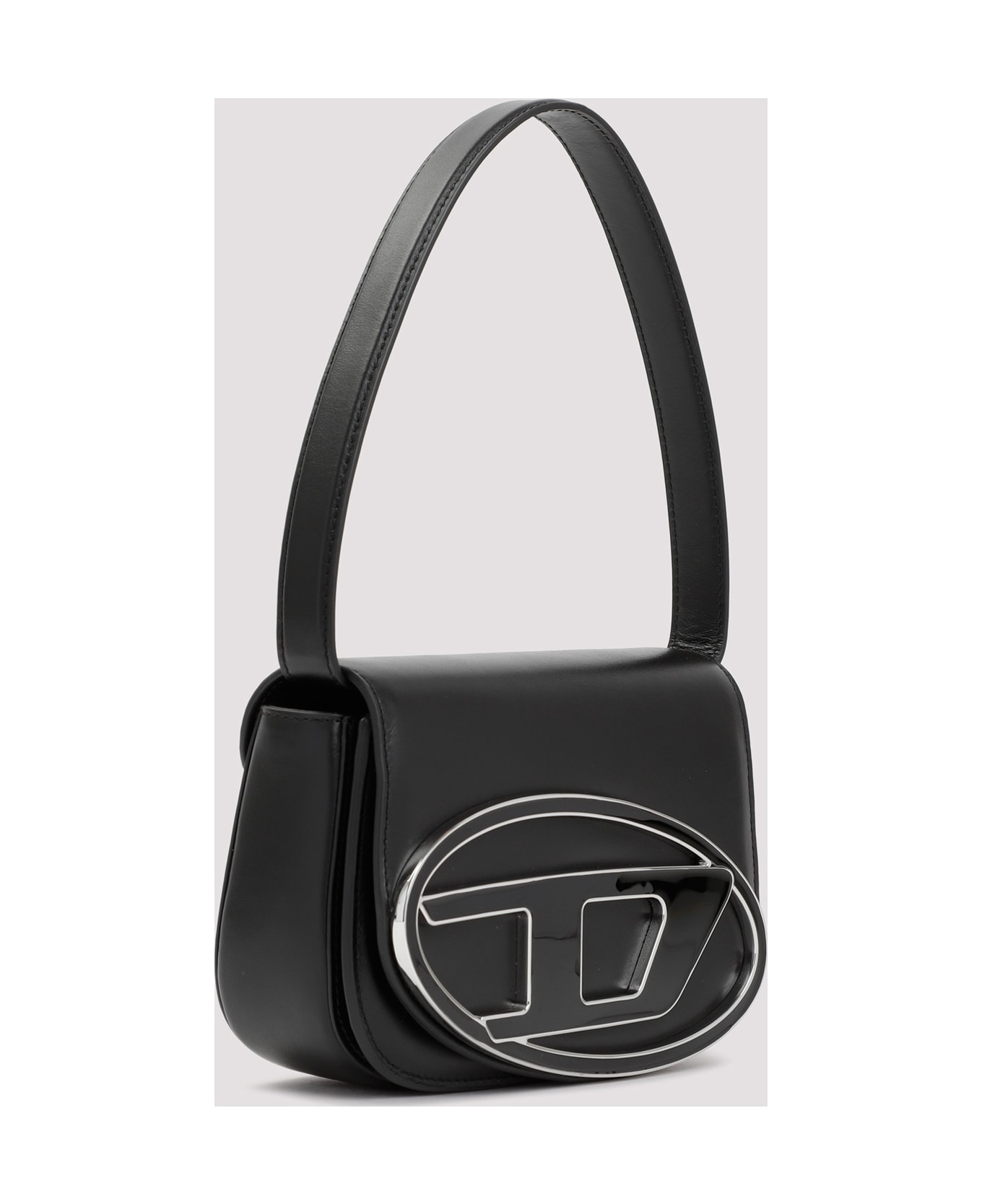 Diesel 1dr Leather Handbag - Black