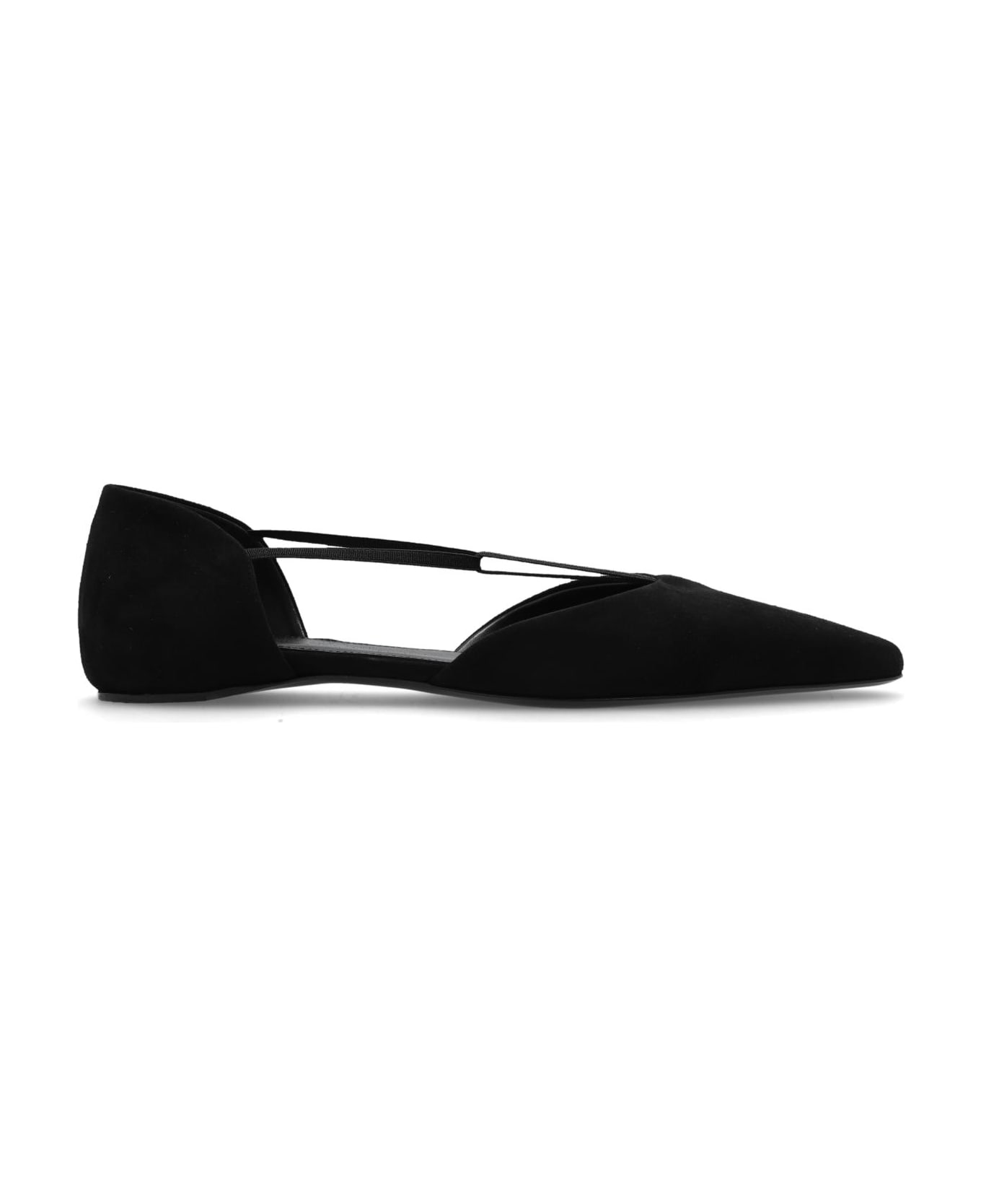 Totême Toteme Suede Ballet Flats - Black