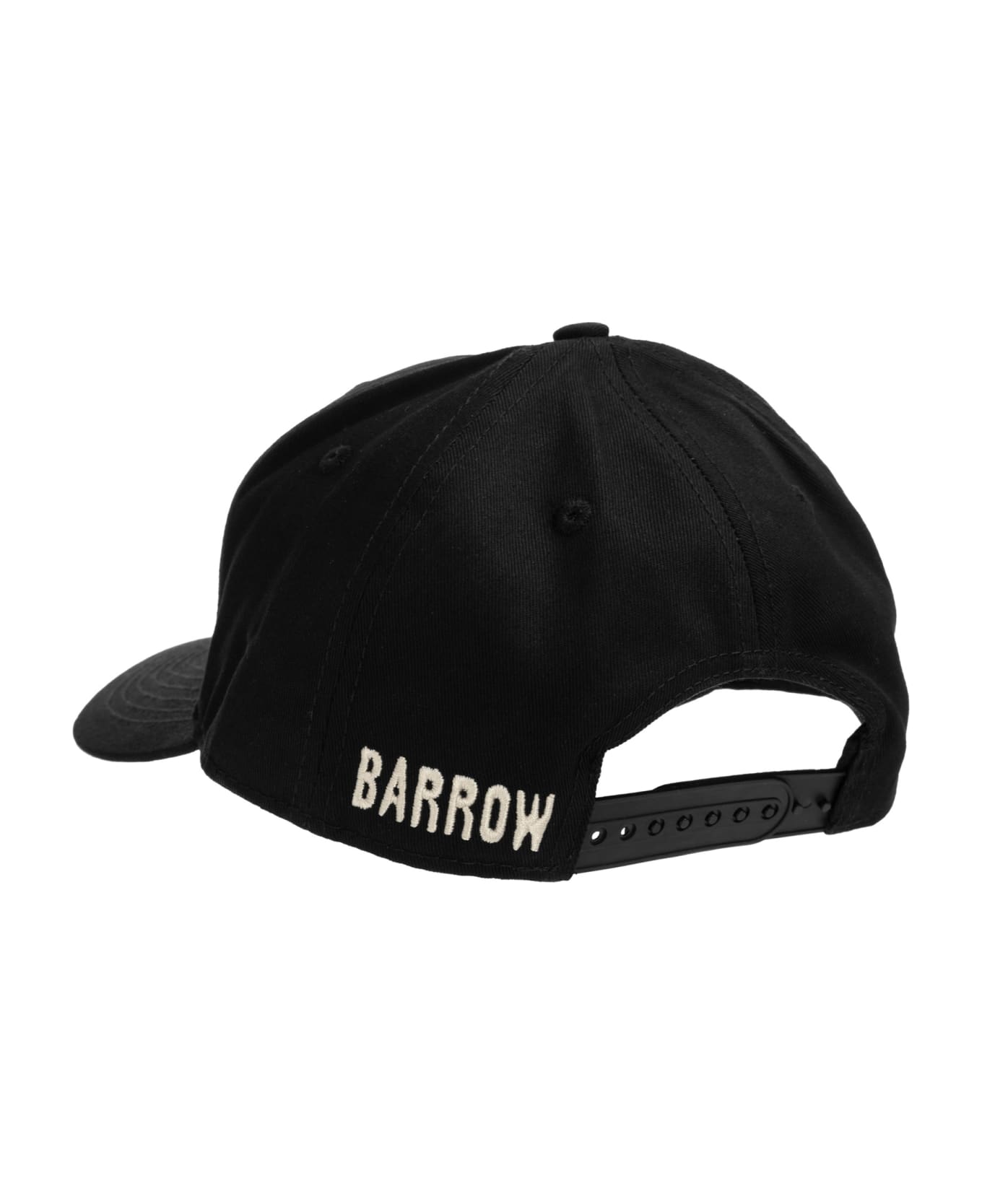 Barrow Black Baseball Cap With Logo - Black
