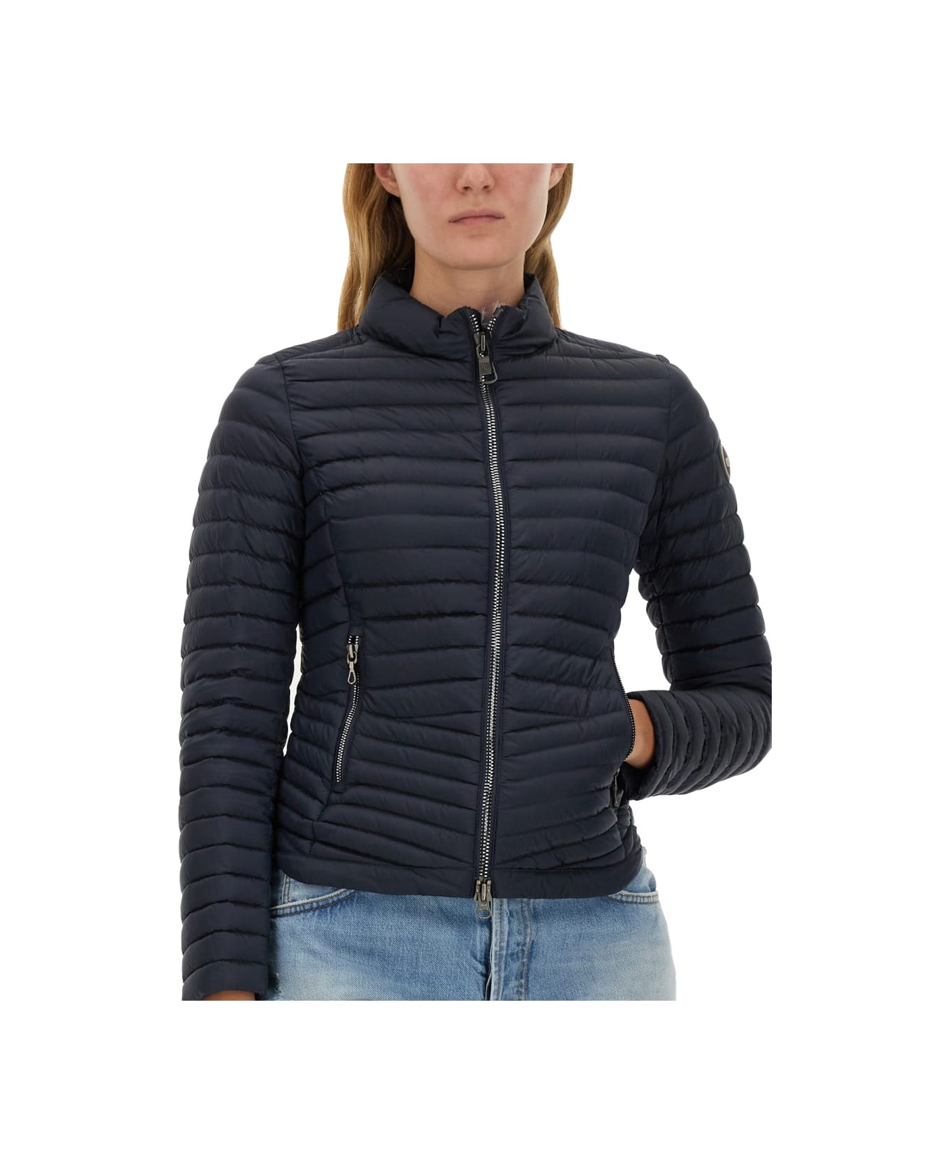 Colmar Down Jacket With Logo - BLUE