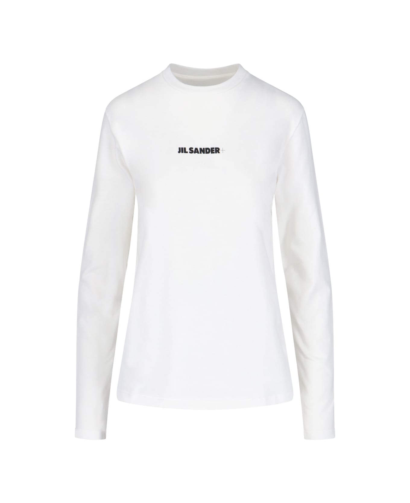 Jil Sander Logo Sweater - White