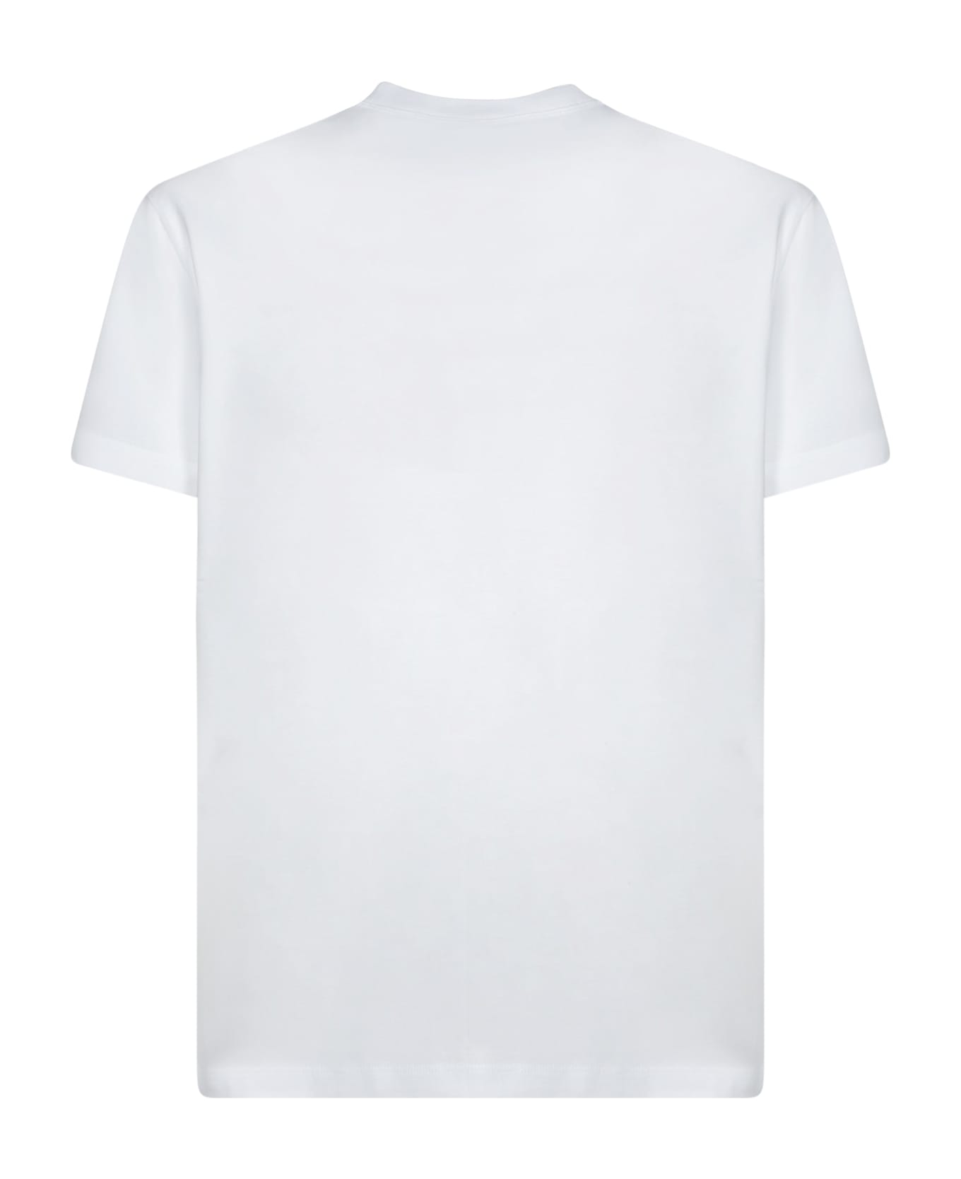 Dsquared2 Logo Paill White T-shirt - White