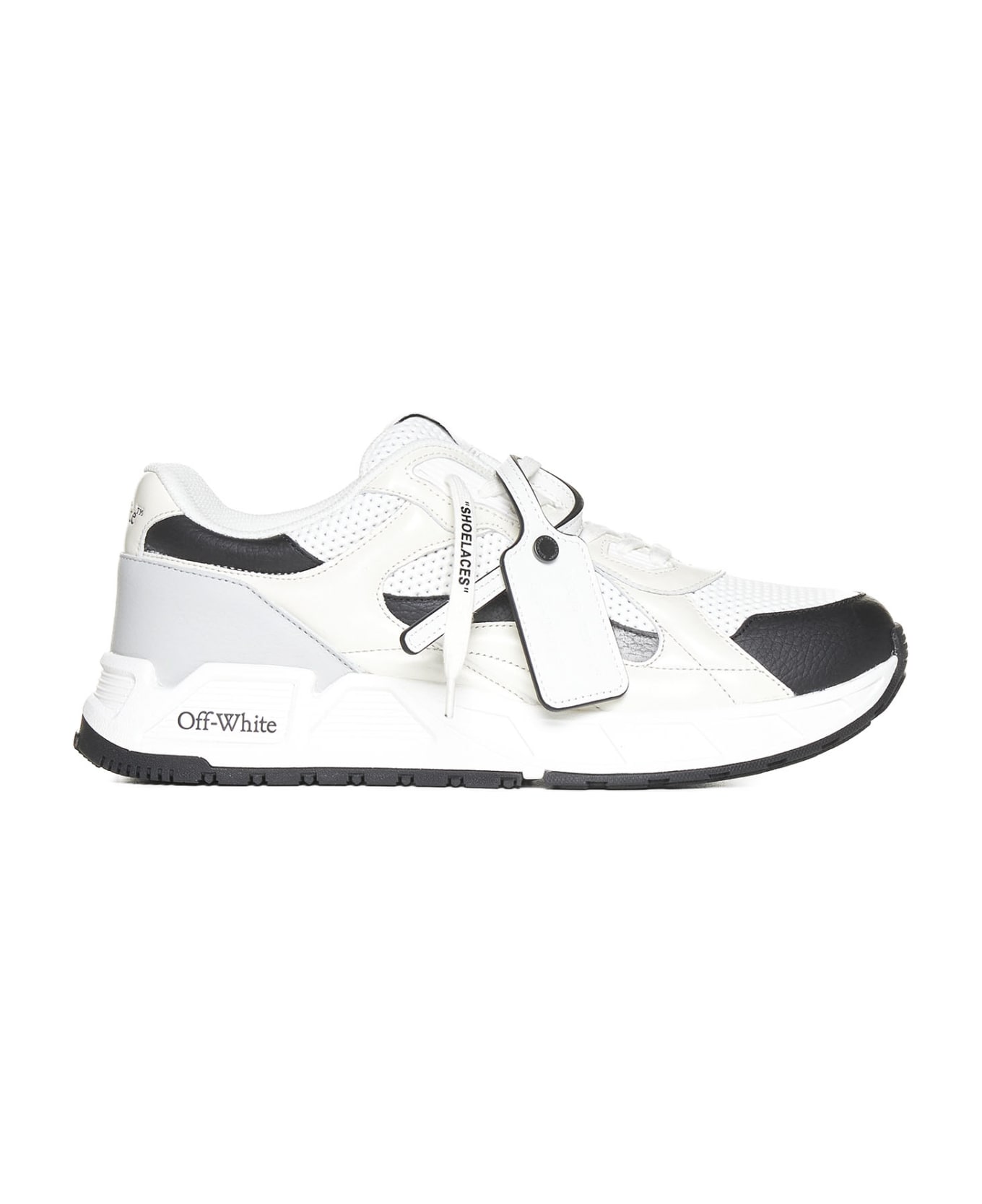 Off-White 'space Kick' Sneakers - White Blac