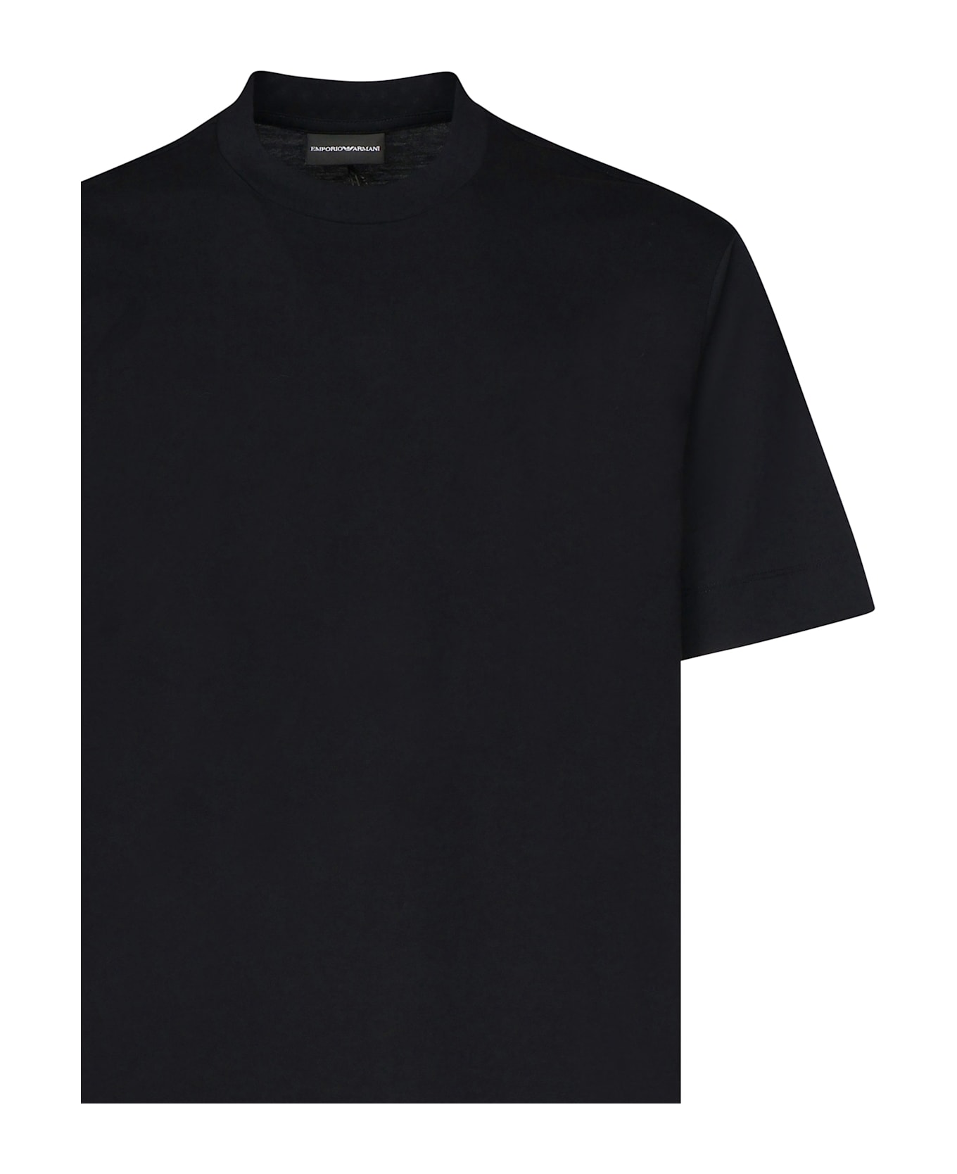 Emporio Armani Cotton T-shirt - Black シャツ