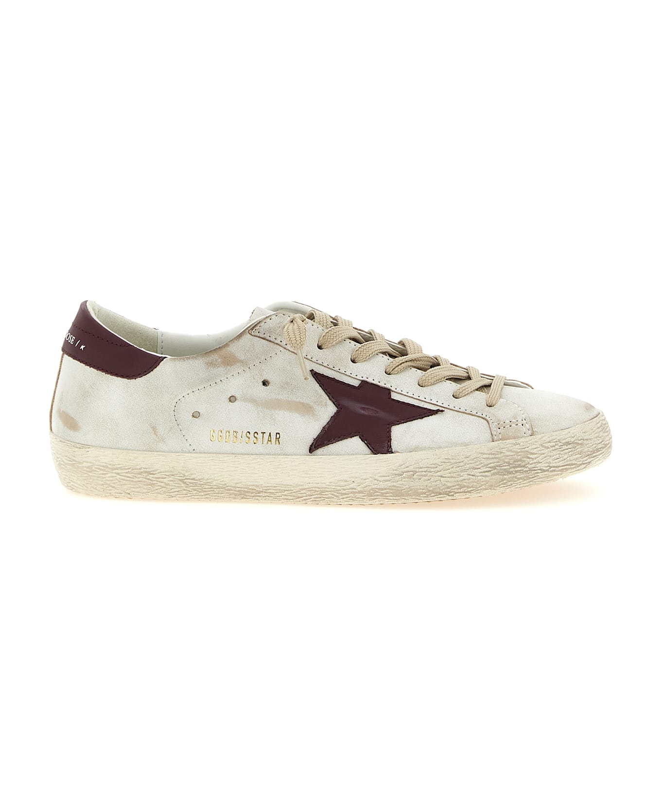 Golden Goose 'superstar' Sneakers - Bordeaux