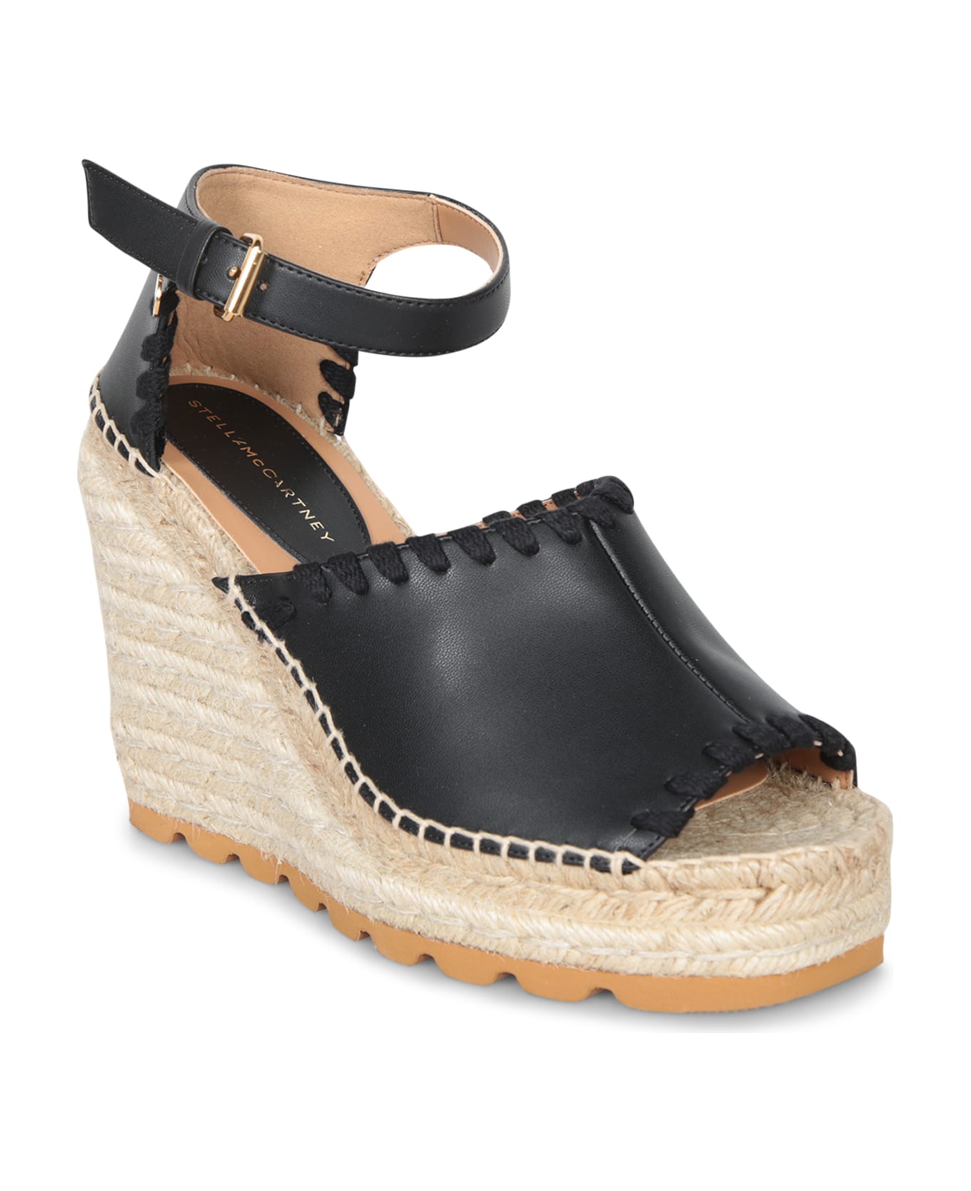Stella McCartney Gaia Black Espadrilles - Black