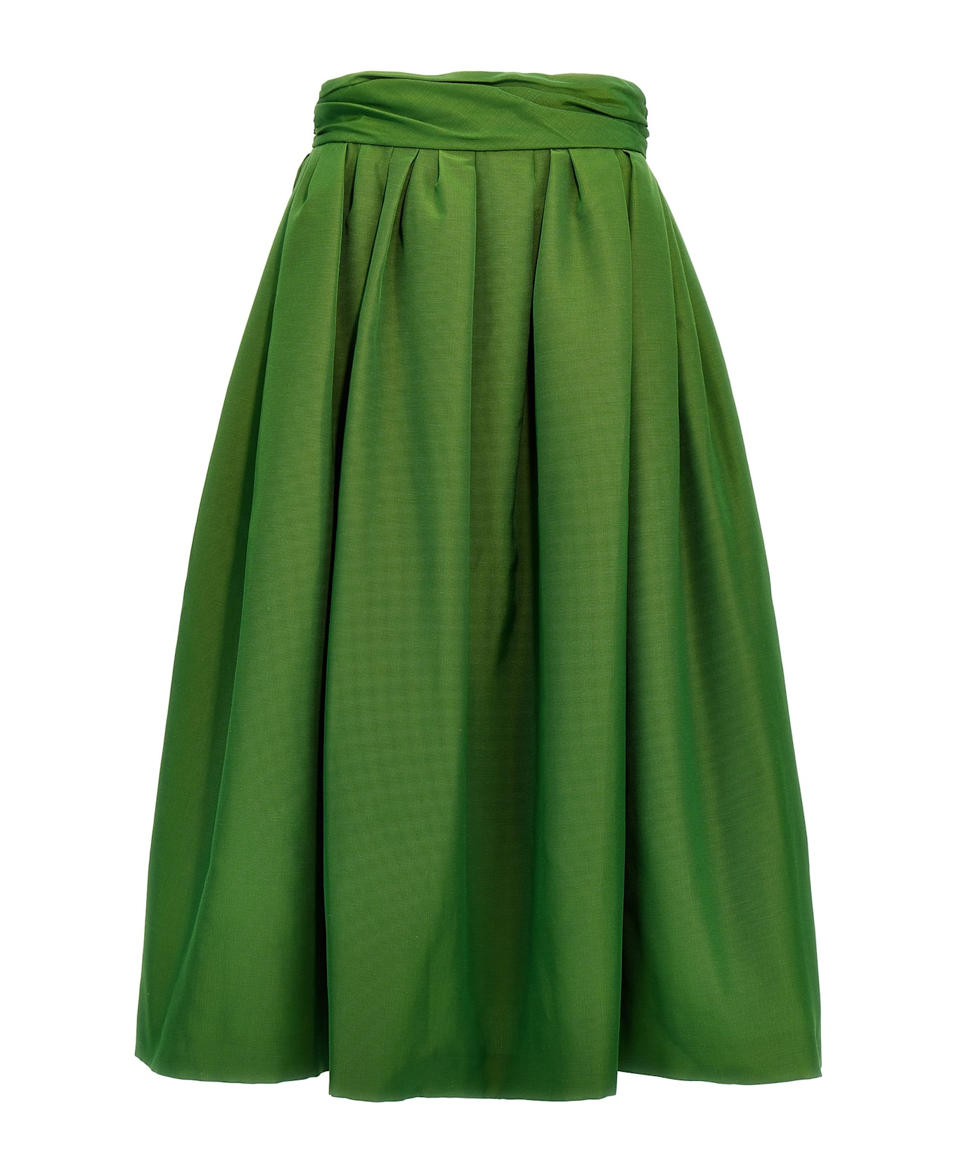 Carolina Herrera High Waist Skirt - Green