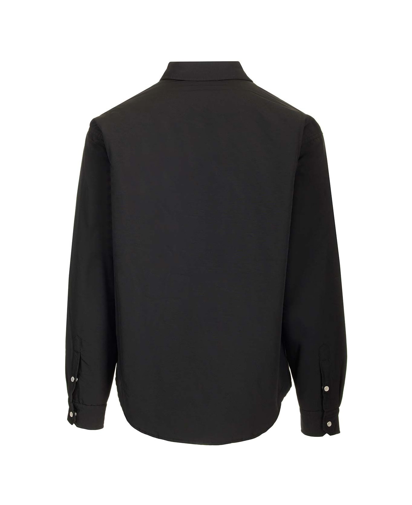Purple Brand Black Overshirt - BLACK