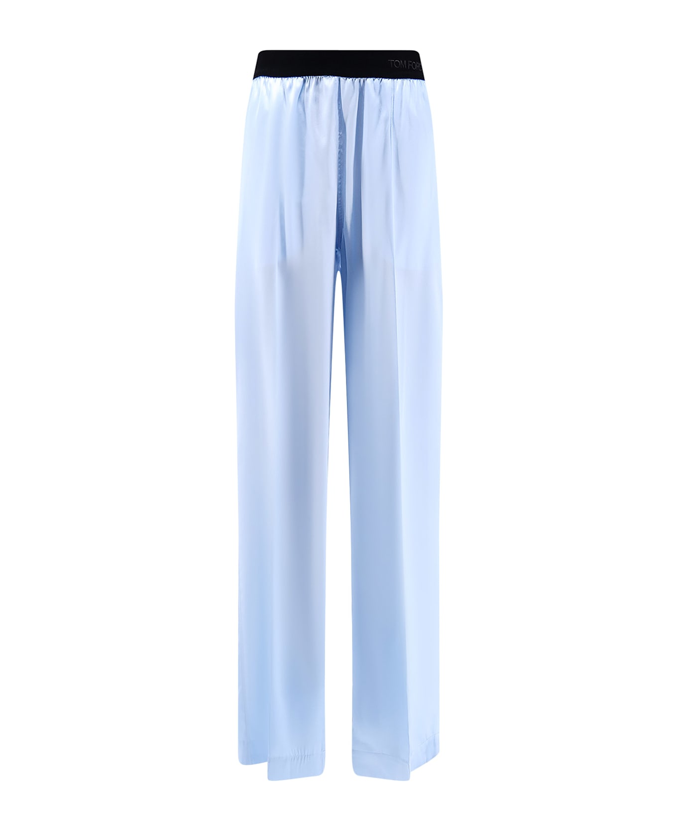 Tom Ford Pyjamas Stretch Satin Trousers - FROST