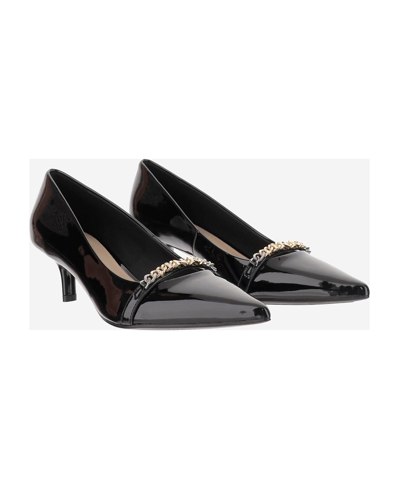 Pinko Gloria 13 Glossy Leather Pump