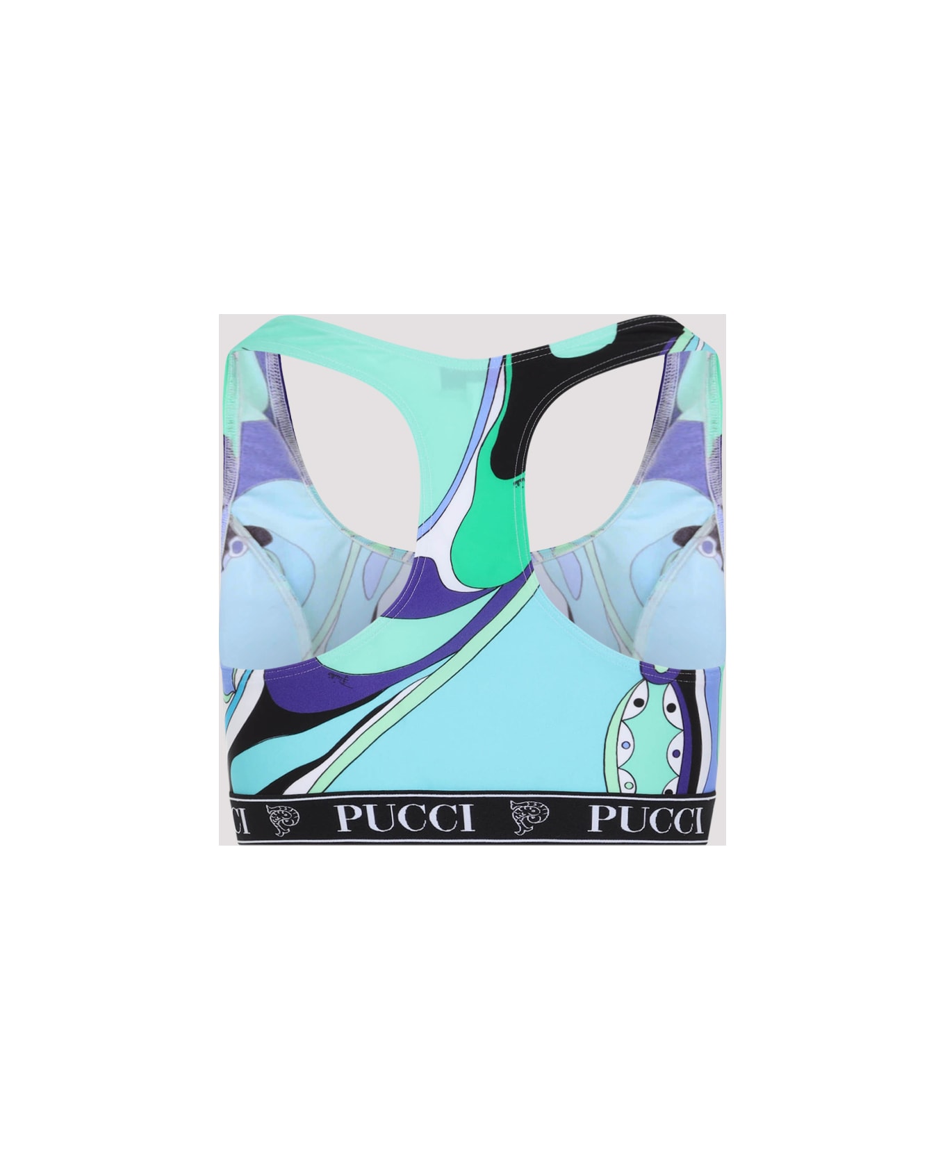 Pucci Orchidee Bra - Verde Lilla