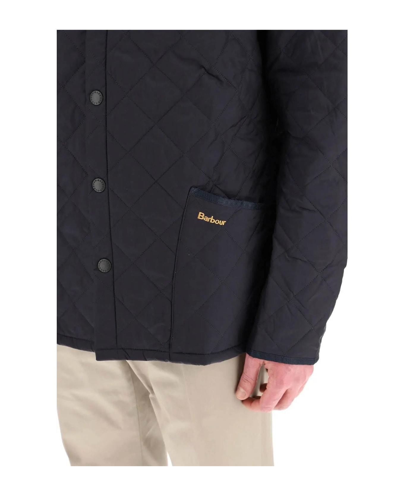 Barbour Liddesdale Quilted Jacket - Navy ジャケット