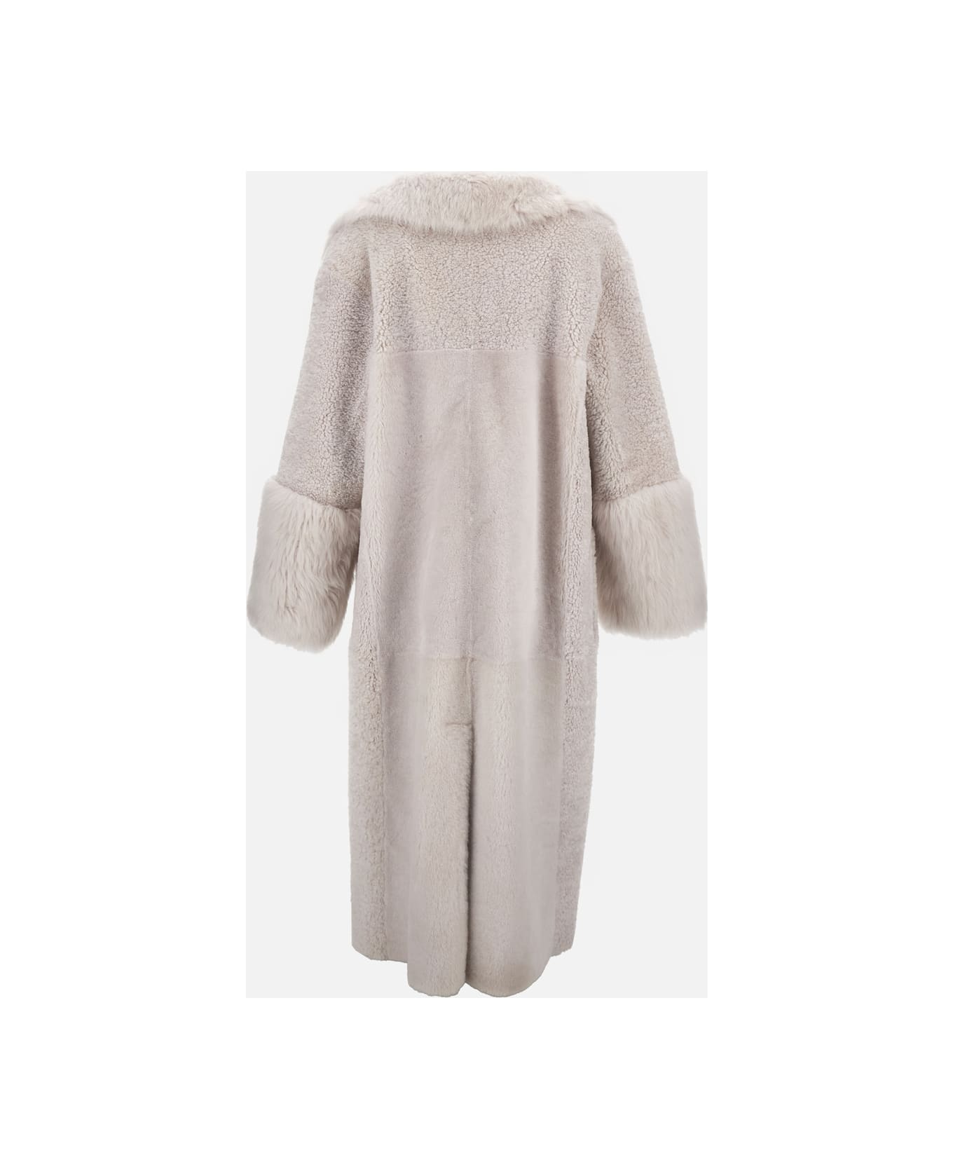 Desa 1972 Sheepskin Coat - White