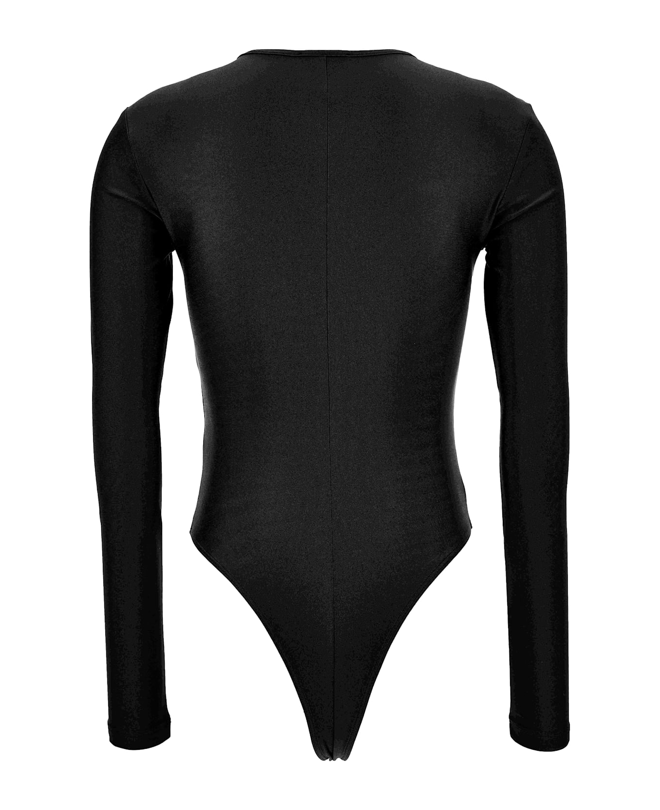 Versace Jeans Couture Body With Long Sleeves - Black