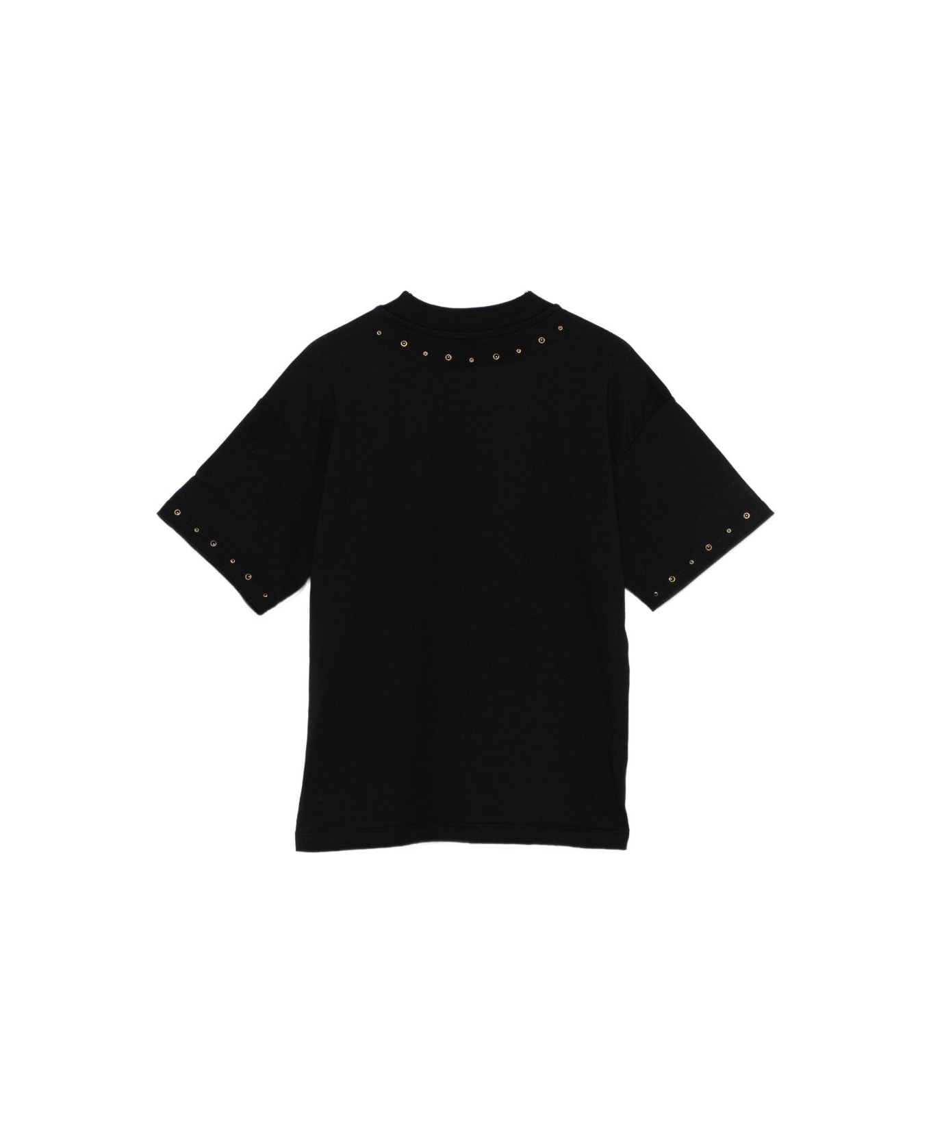 MSGM Kids Studded T-shirt - Black
