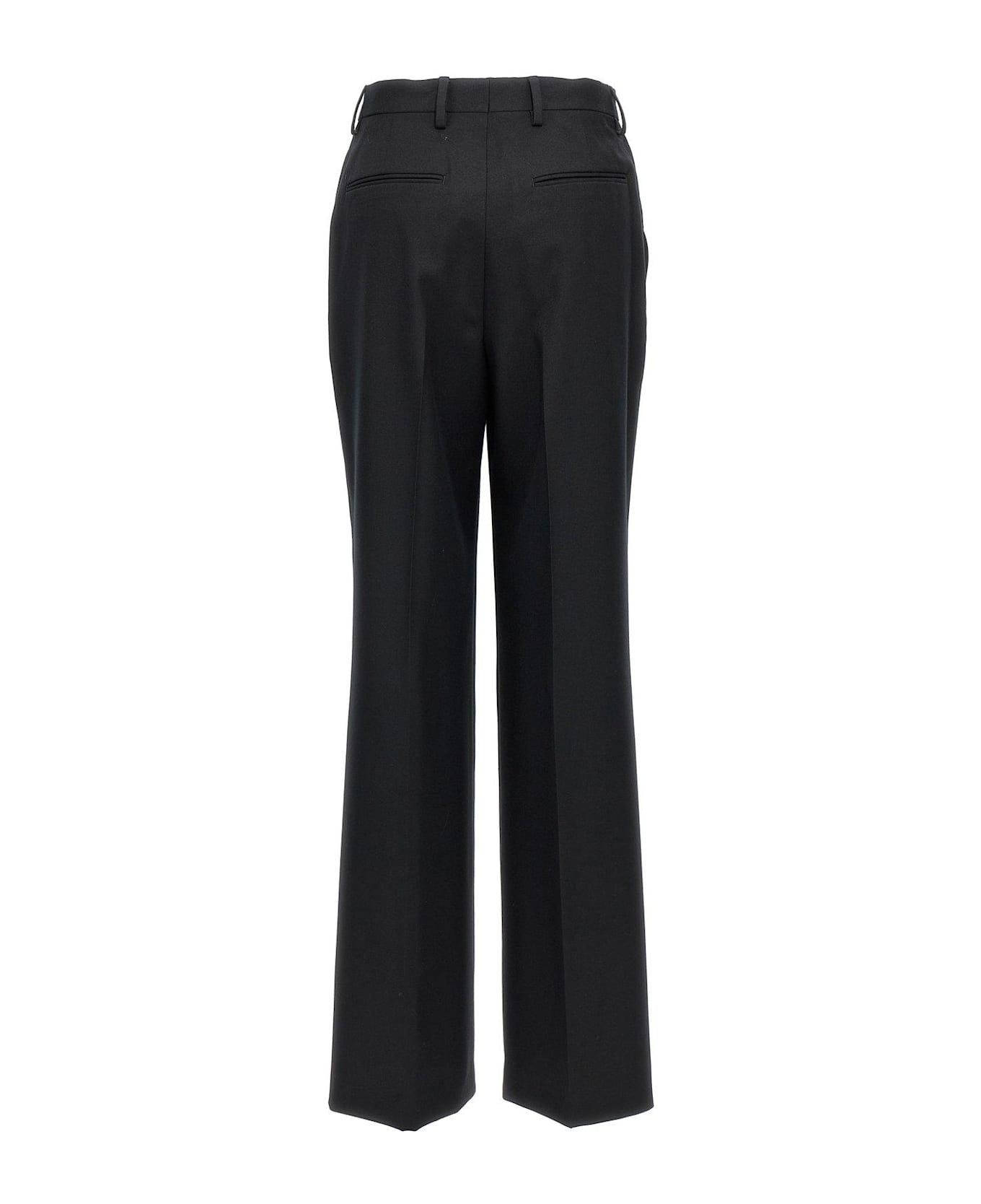 Dries Van Noten Pleat Detailed Portia Pants - BLACK ボトムス