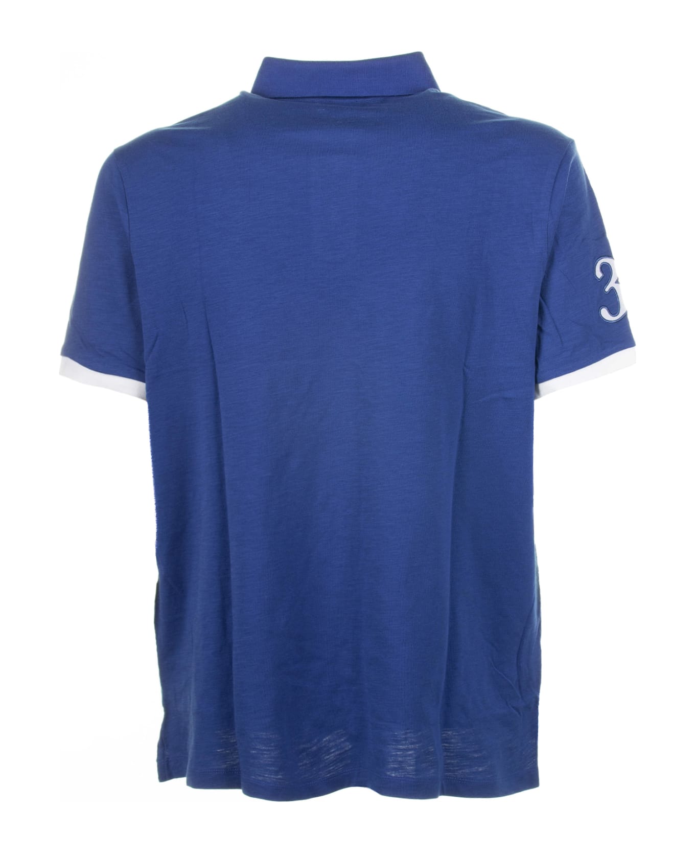 Blauer Polo Shirt - MOLTO BLU