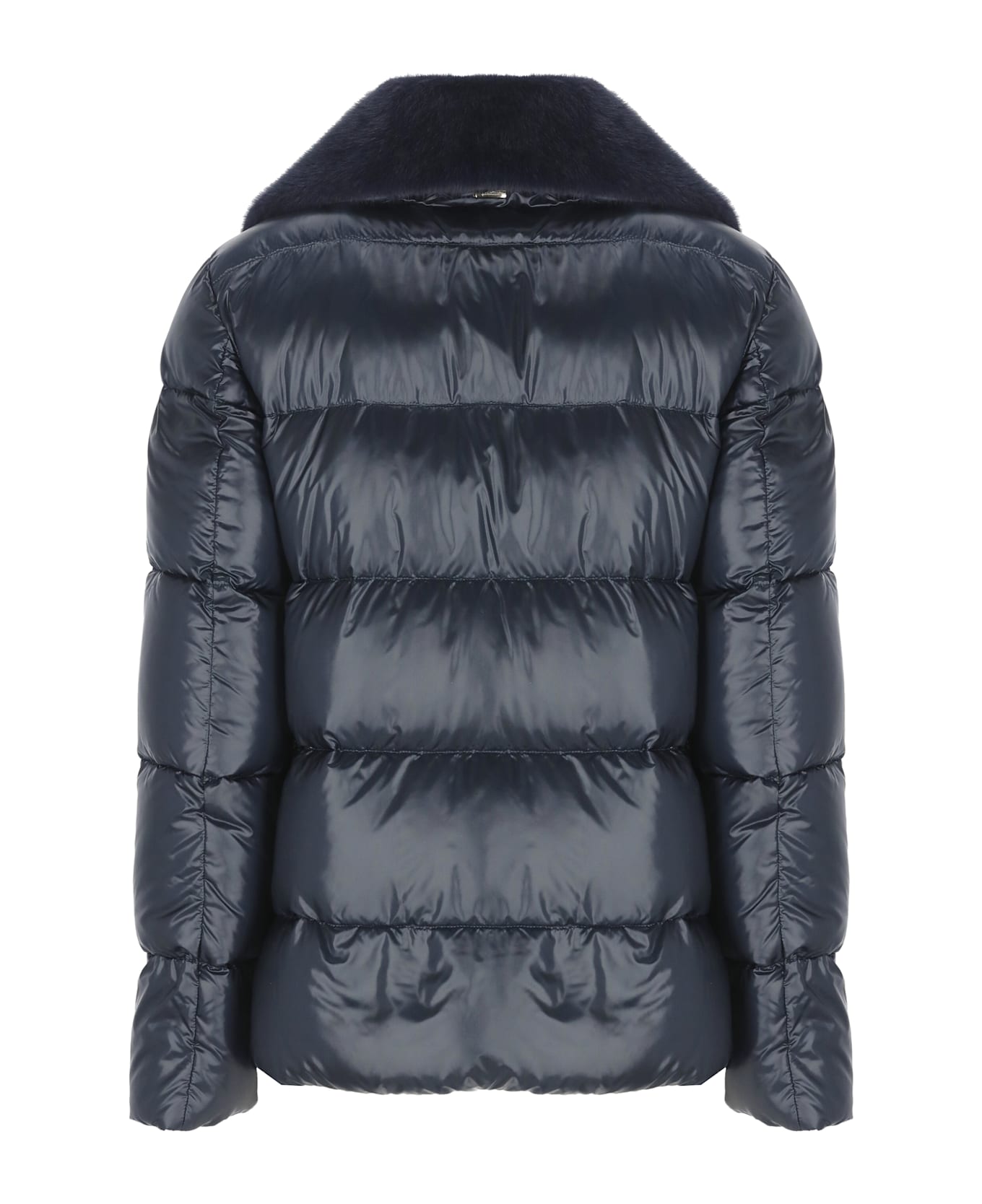 Herno Quilted Down Jacket - Blue