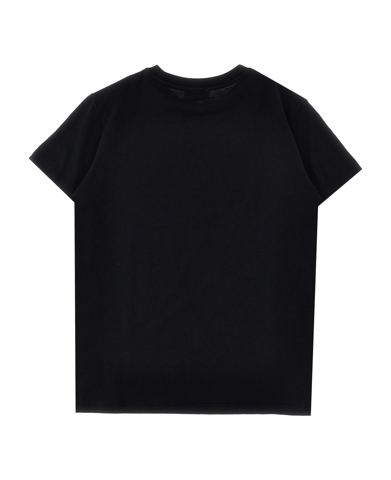 Moschino Logo Print T-shirt - Black   Tシャツ＆ポロシャツ