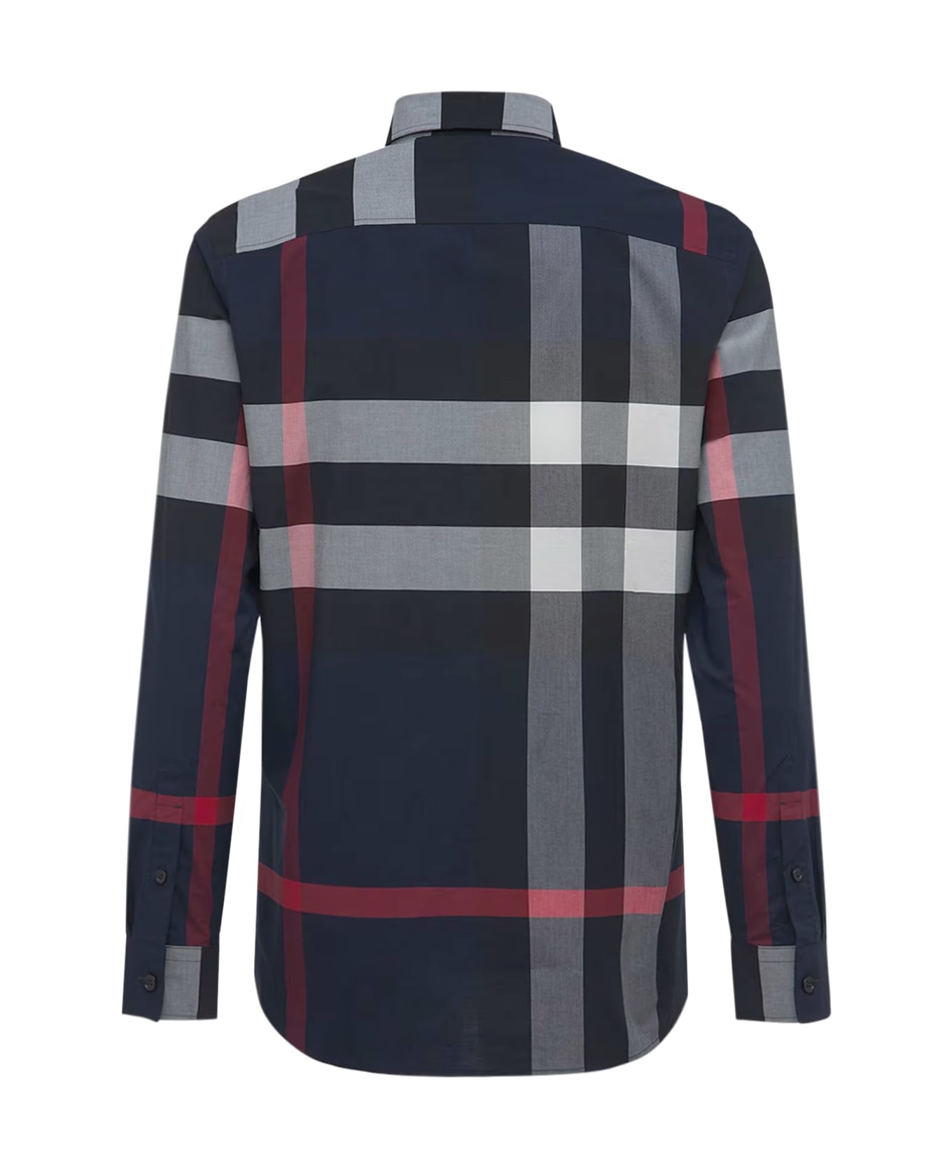 Burberry Shirt - BLUE/RED