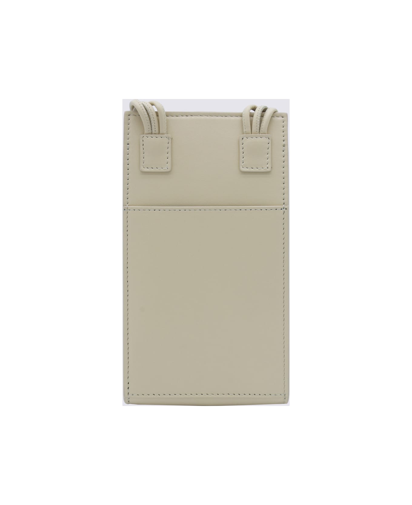 Jil Sander Light Cream Leather Phone Case - LIGHT CREAM