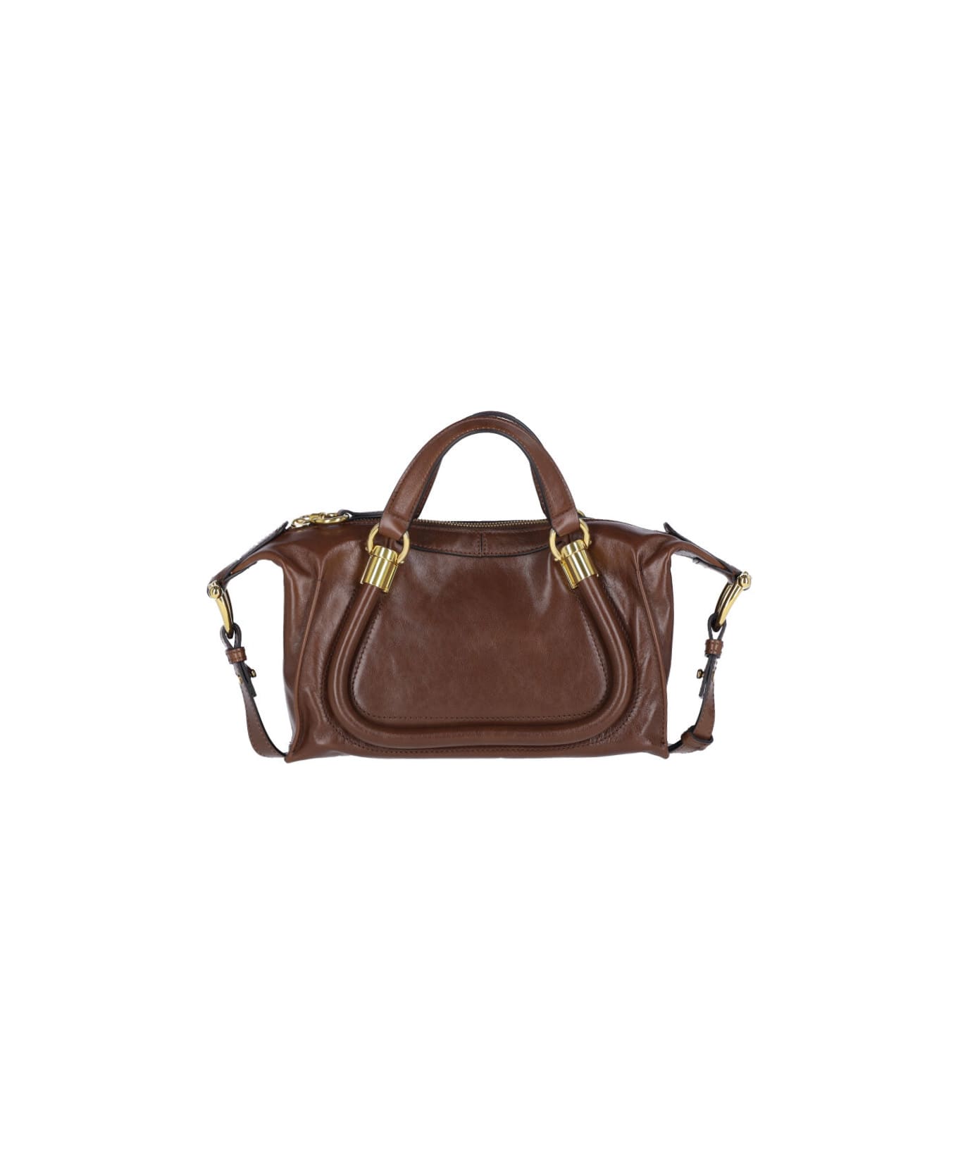 Chloé 
paraty 24
 Small Shoulder Bag - Brown