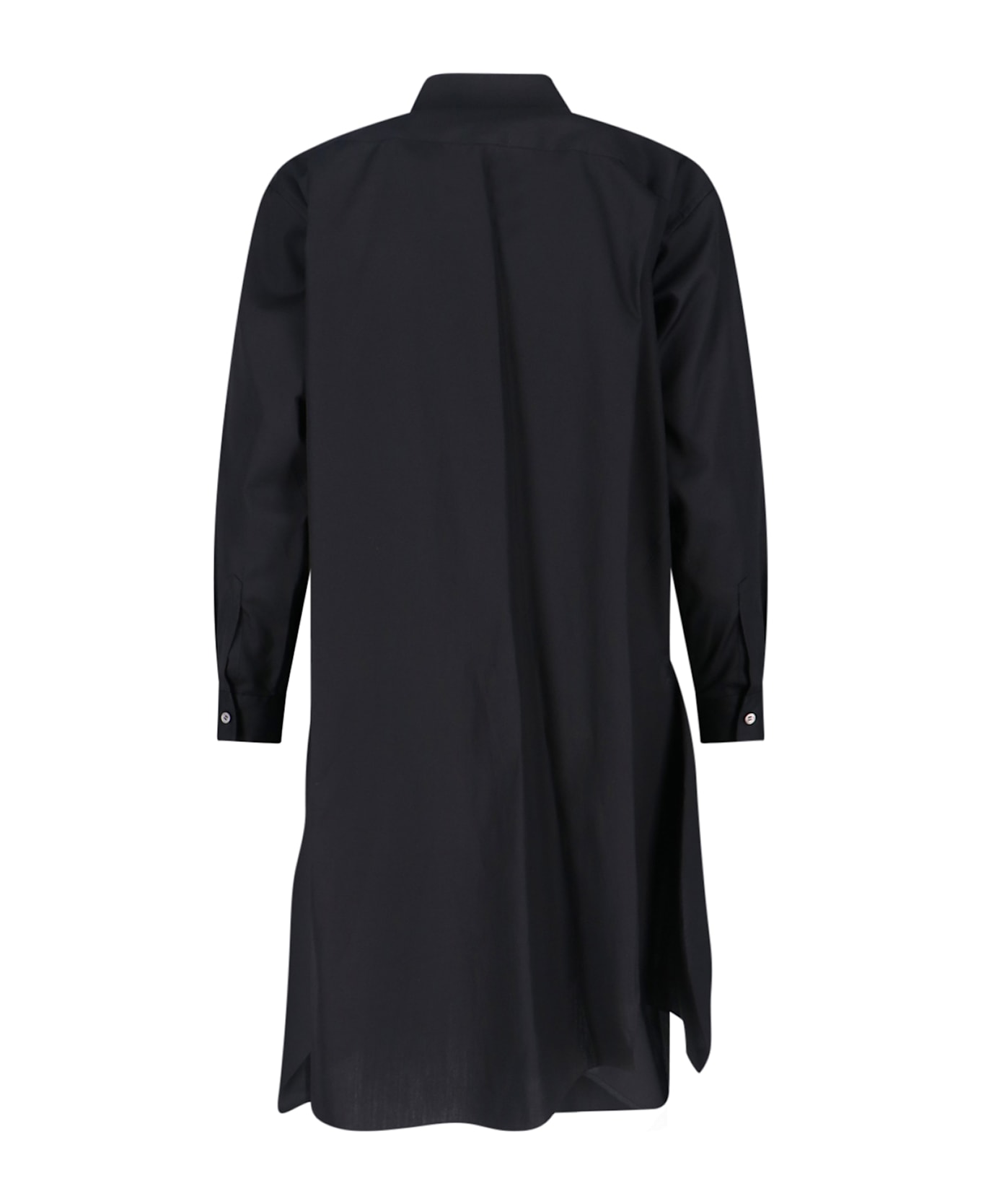 Comme des Garçons Asymmetric Long Shirt - Black  