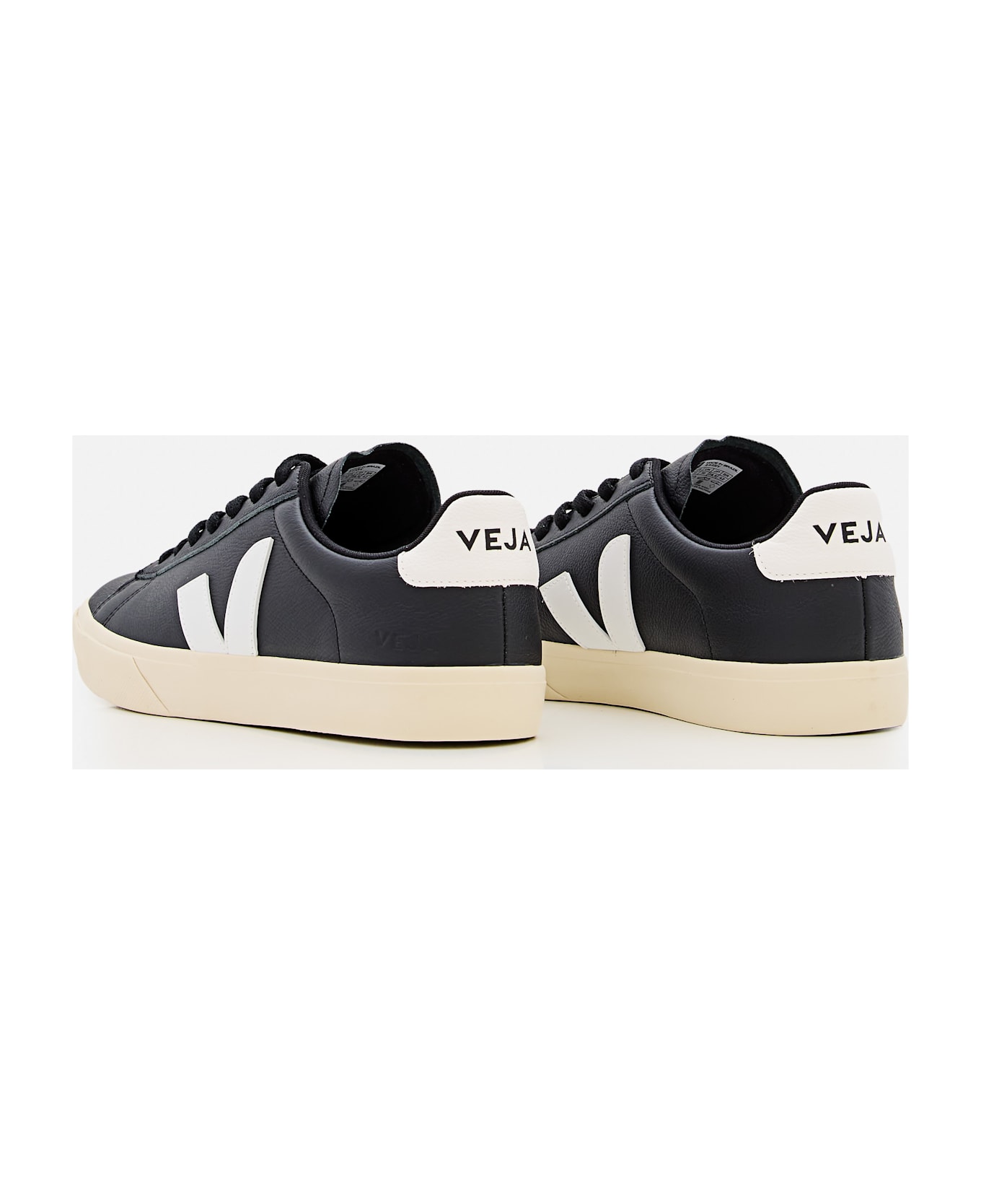 Veja Campo Leather Sneakers - Black