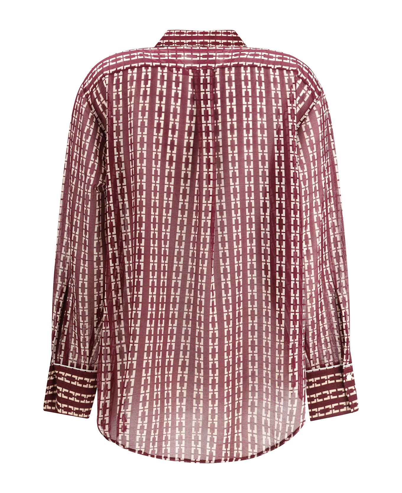Forte_Forte "chaonette" Print Shirt - Ruby