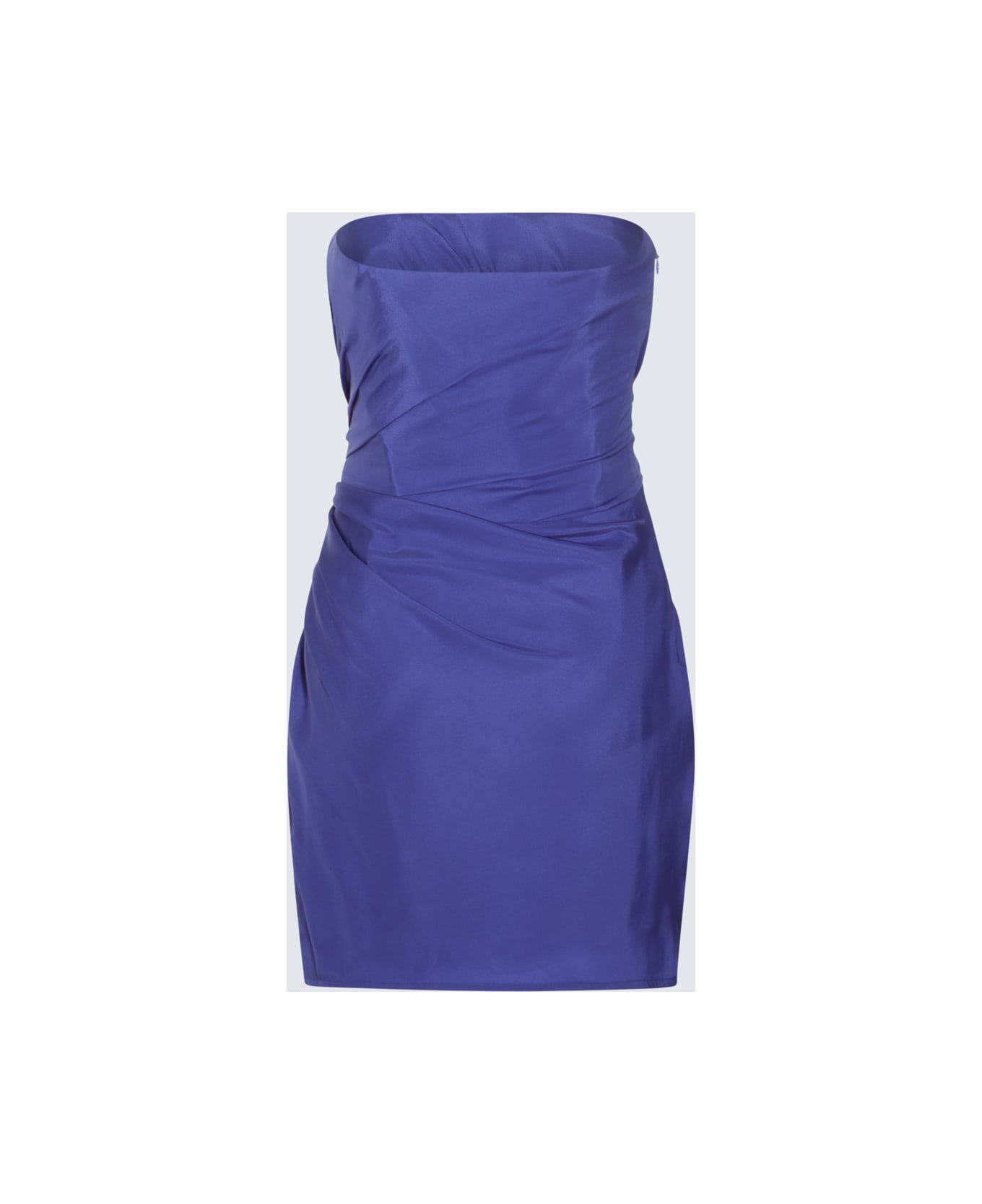 GAUGE81 Purple Silk Dress - ASTER PURPLE ワンピース＆ドレス