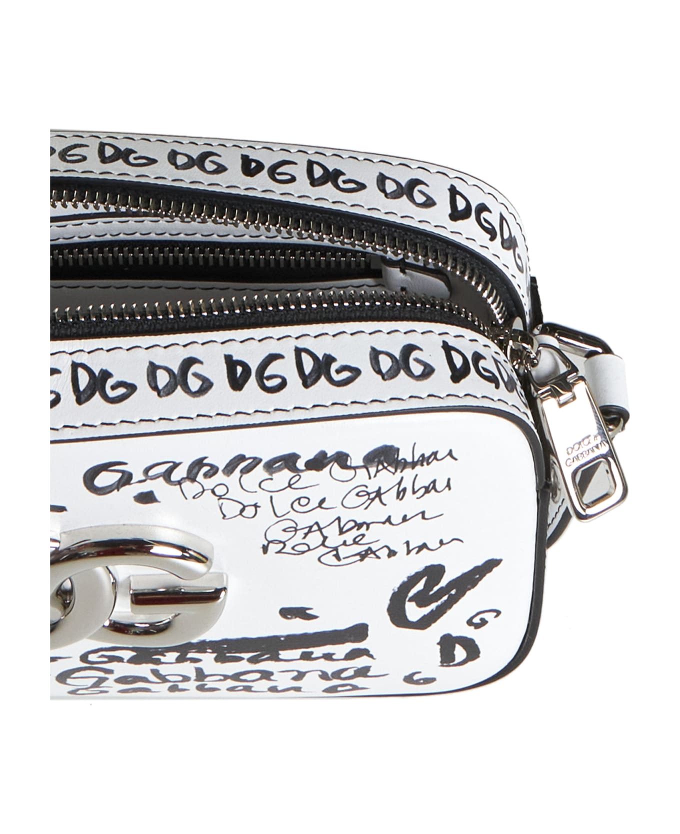 Dolce & Gabbana Shoulder Bag - Logo2 nero f bco ott