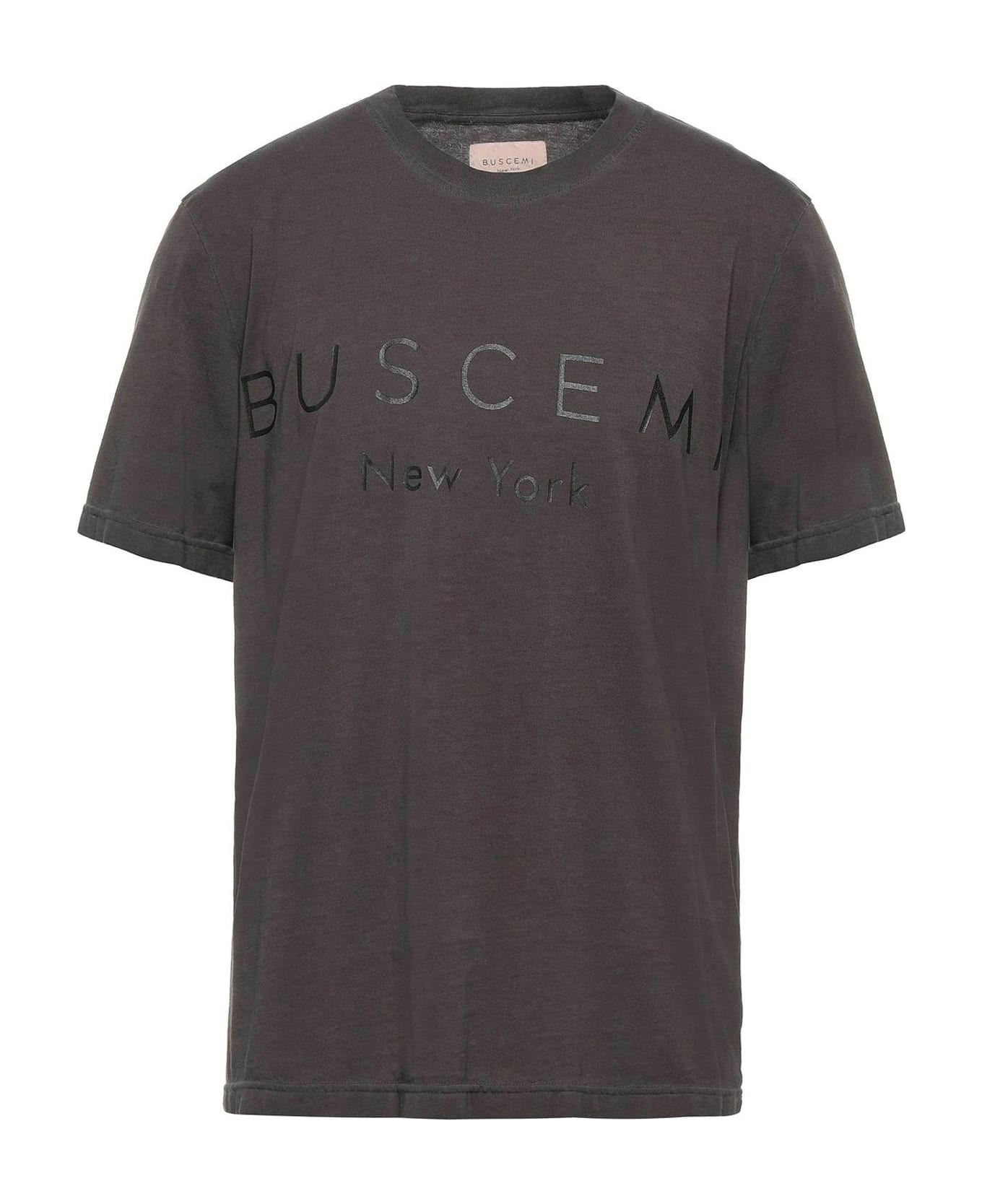 Buscemi Cotton Logo T-shirt - Gray