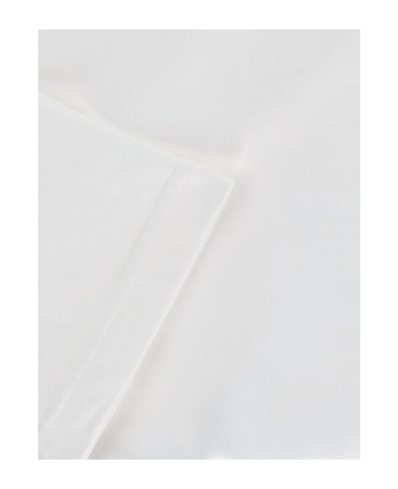 Alaia Flared T-shirt 'peplum' - White