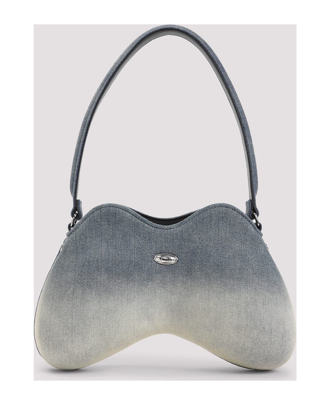 Diesel Double D Shoulder Shoulder Bag - Denim