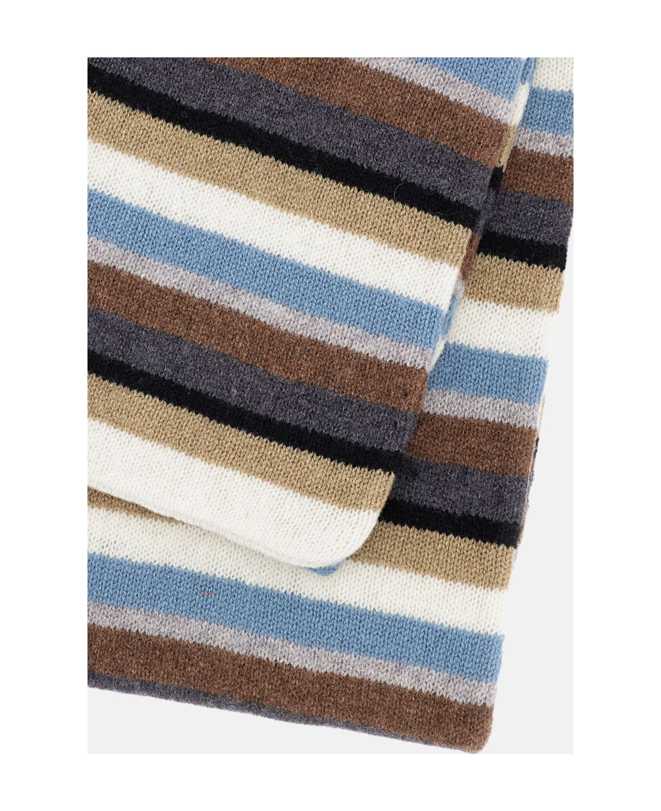 Paul Smith Striped Khalo Scarf - MultiColour