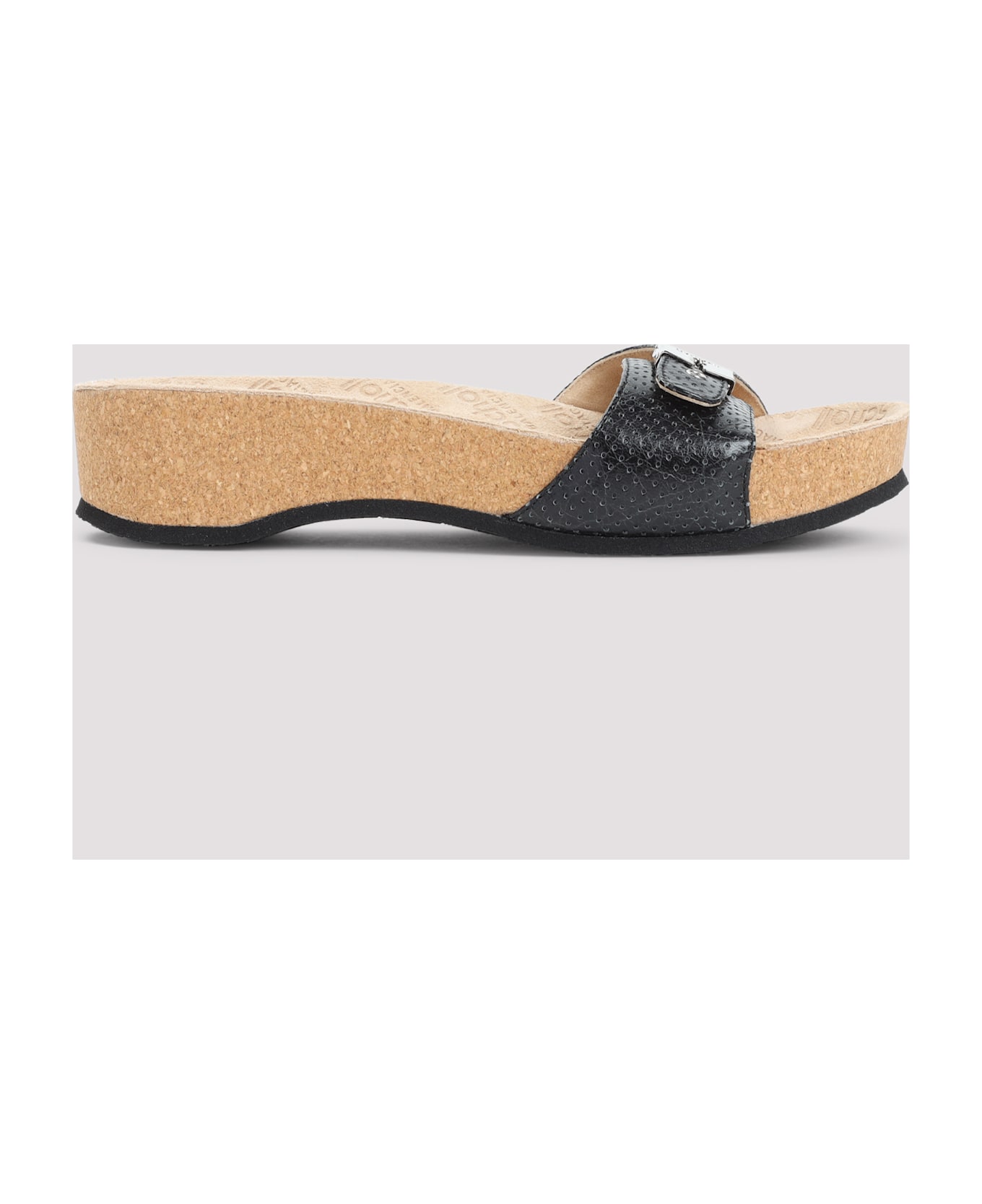 Balenciaga L030 Scholl Sandal - Black Silver サンダル