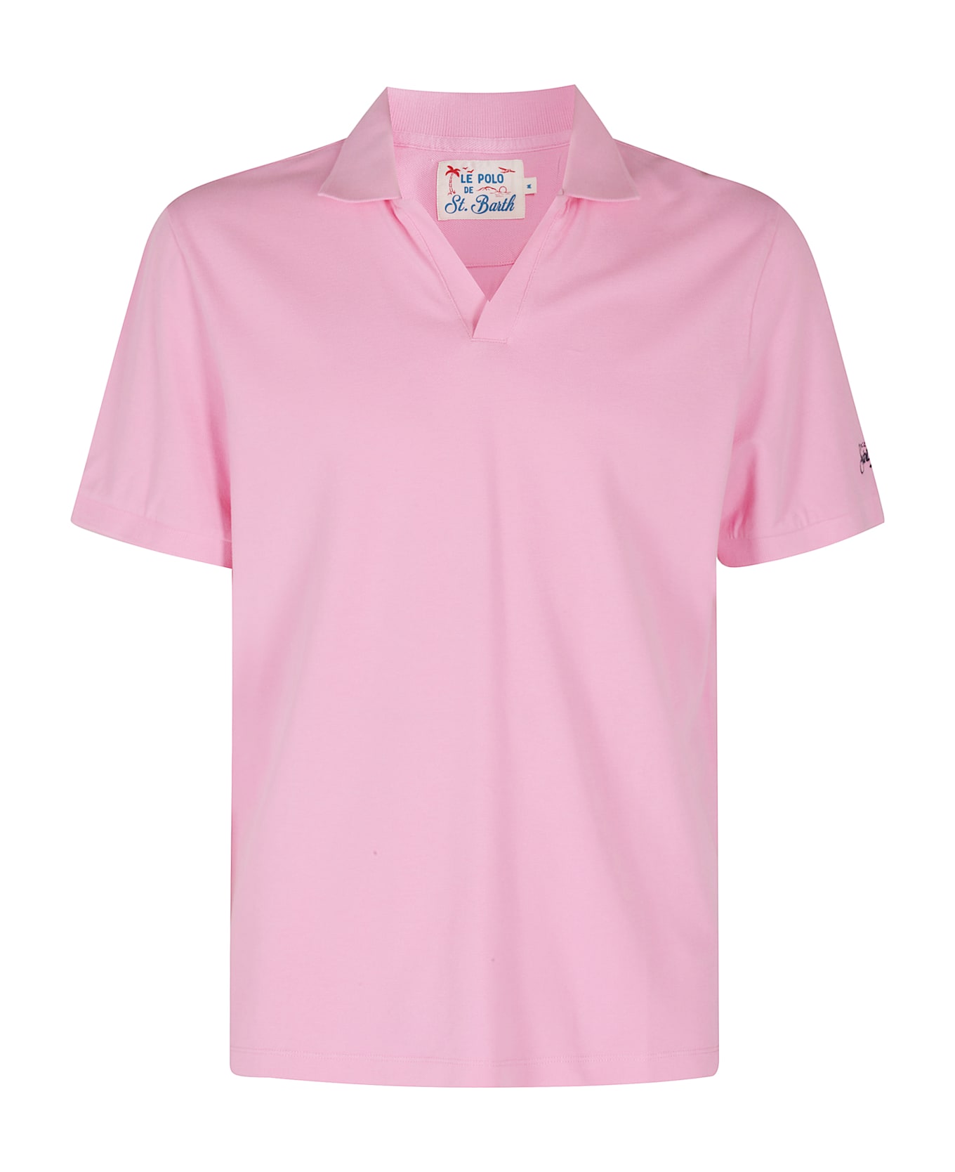 MC2 Saint Barth Polo Piquet - Bubble Pink