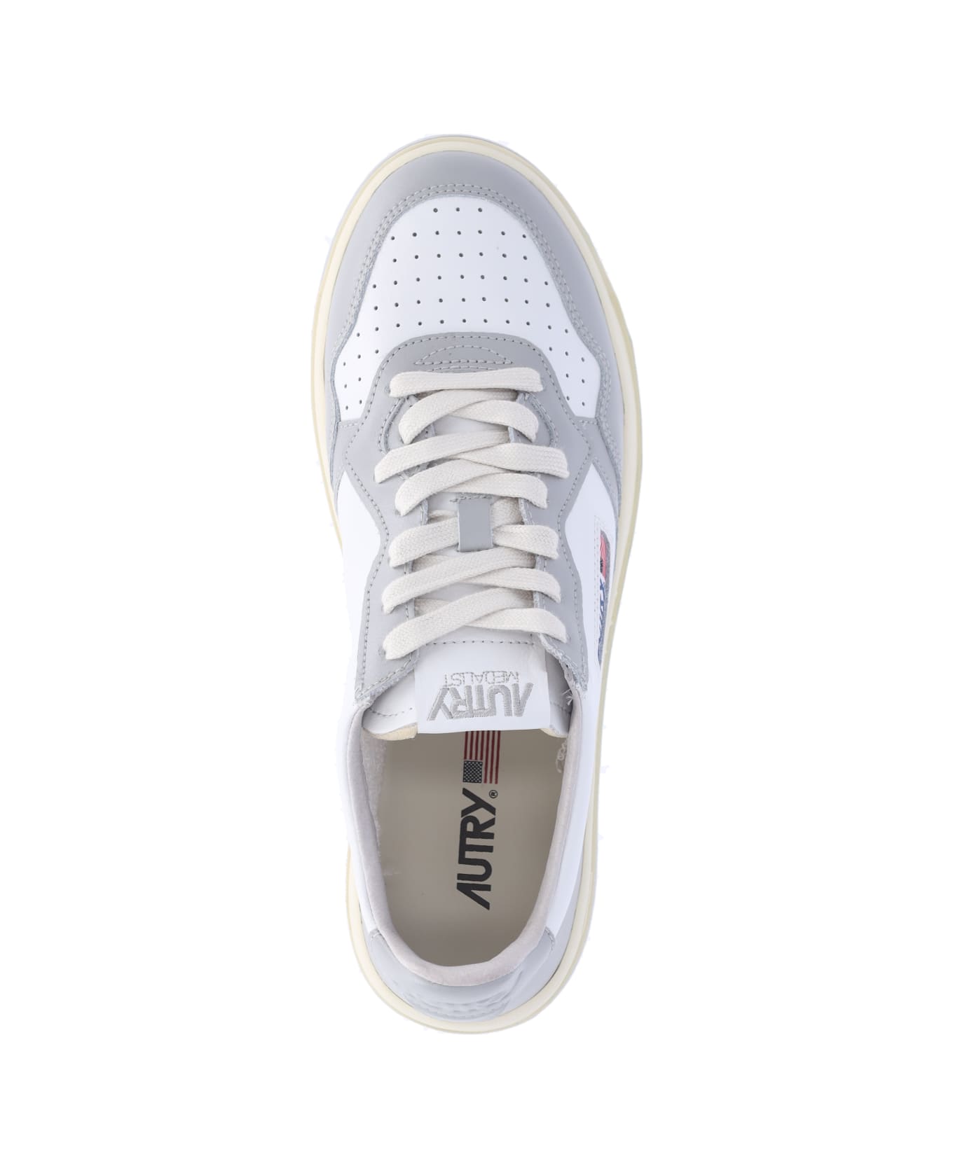 Autry 'medalist' Low Sneakers - WHITE