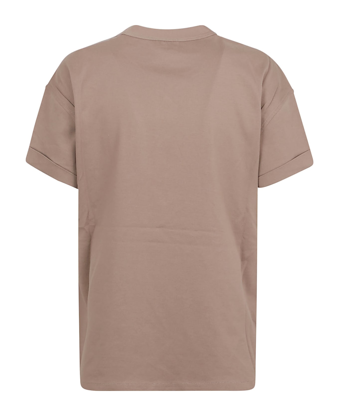 Brunello Cucinelli Pocket T-shirt - Medium Brown