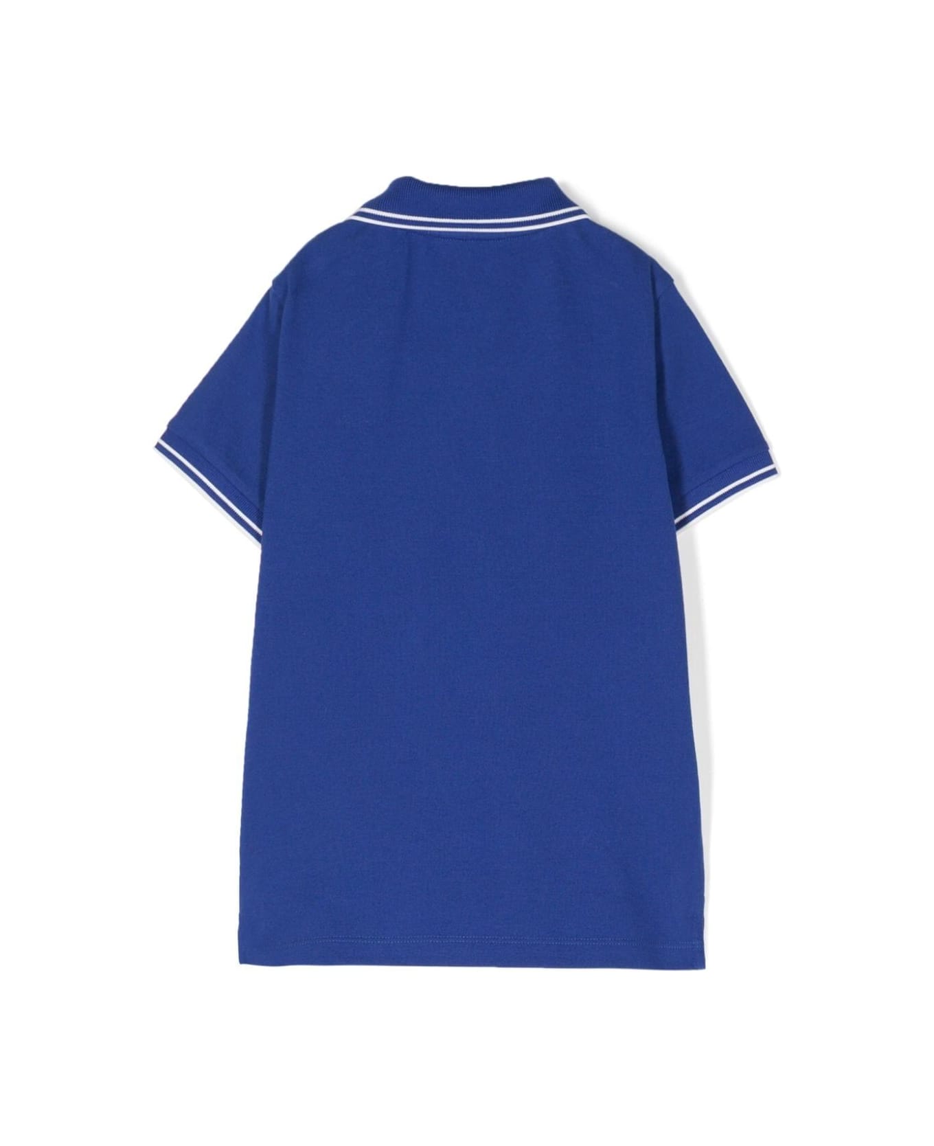 Stone Island Junior Polo Shirt - Bright Blue Tシャツ＆ポロシャツ