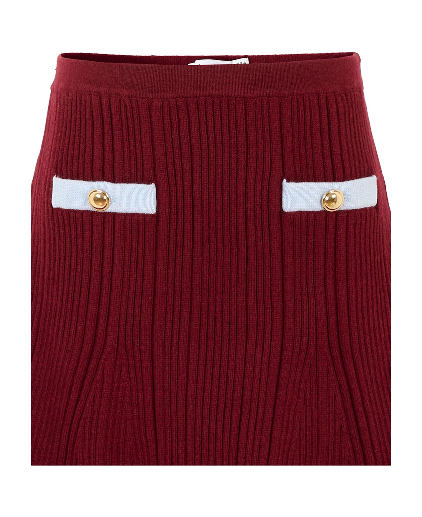 self-portrait Burgundy Skirt For Girl - Bordeaux