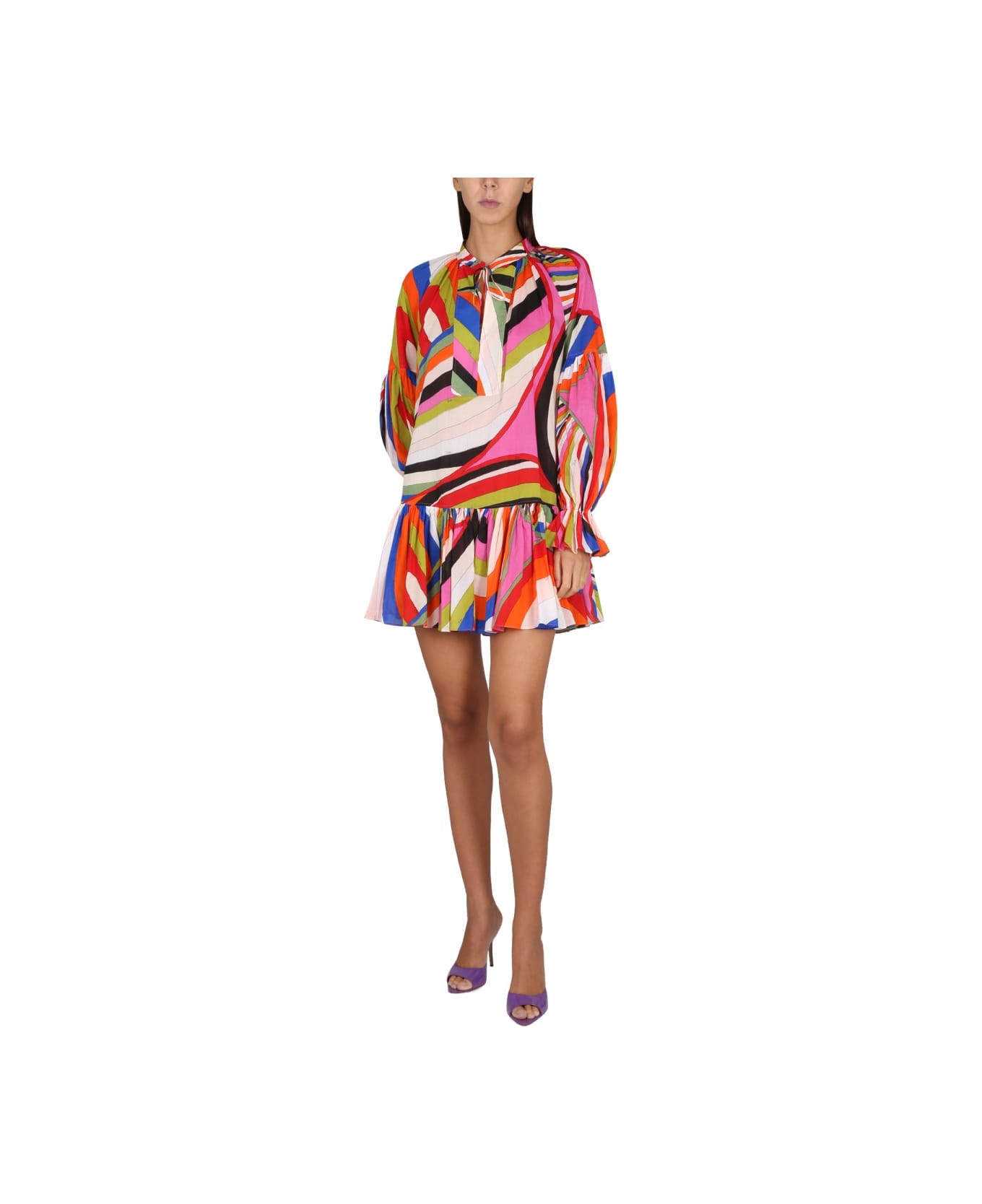 Pucci Mini Dress - MULTICOLOUR