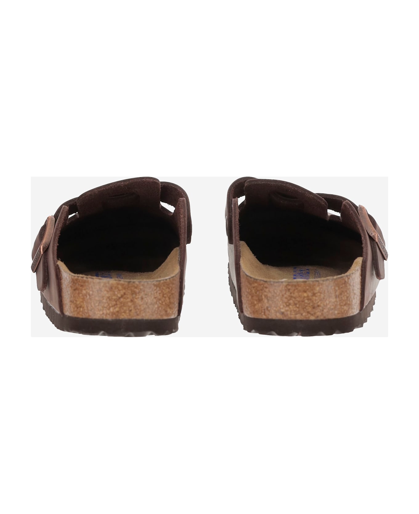 Birkenstock Boston Mules - Brown