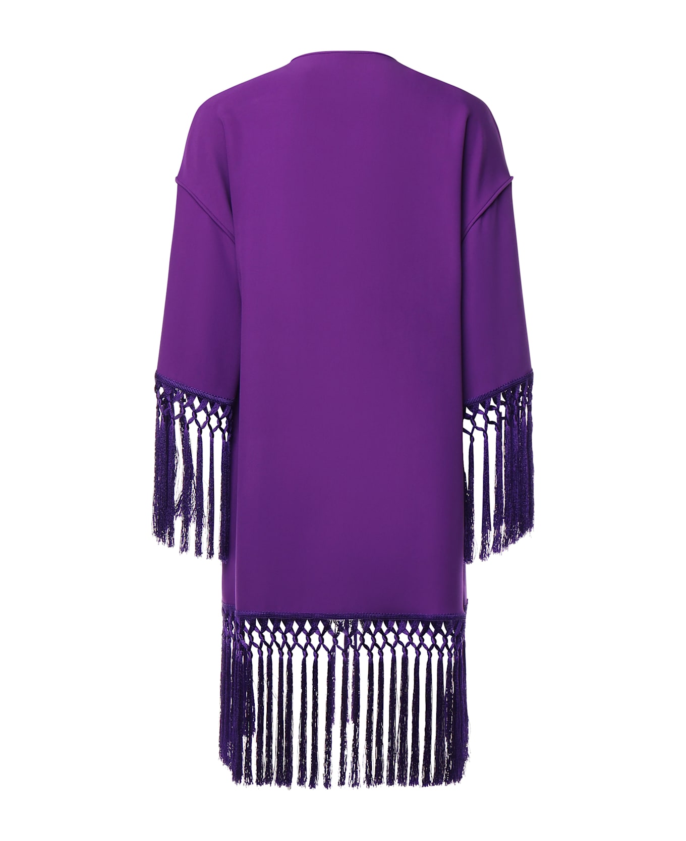 Valentino Garavani Purple Cady Dress - PURPLEORCHID