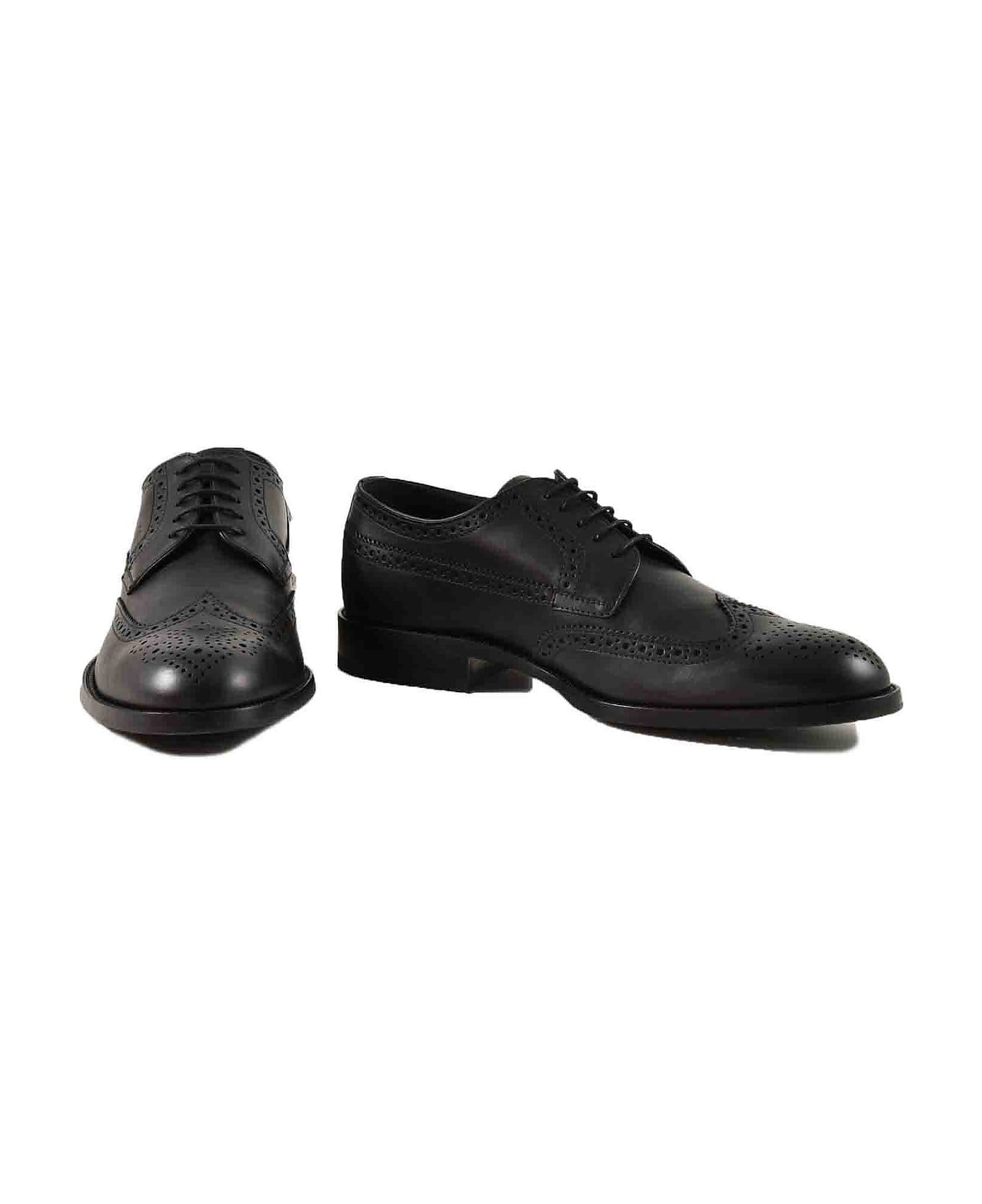 Tod's Men's Black Shoes - Black